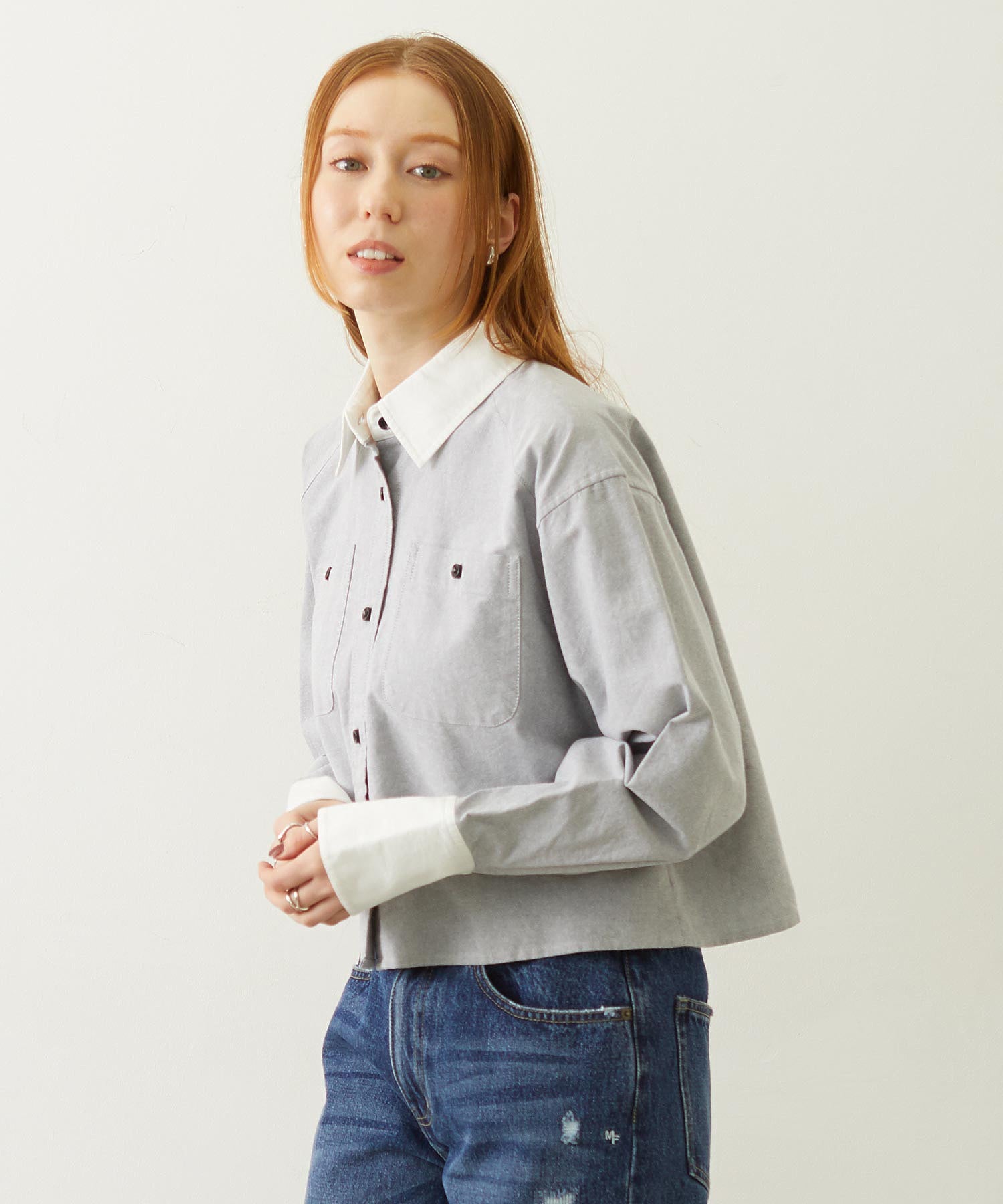 ACCENT COLLAR and CUFFS SHIRT