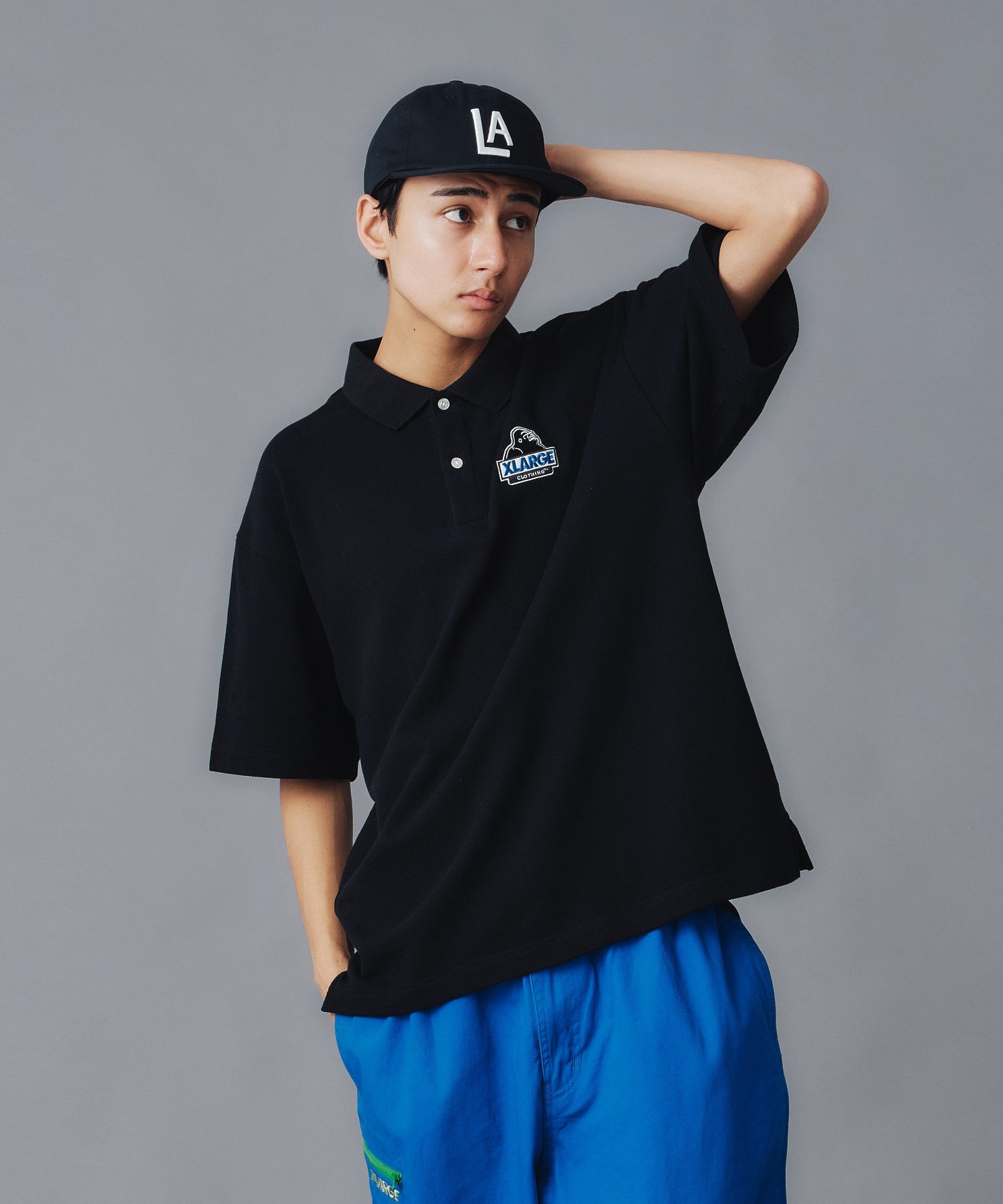 MODEL 身長183cm / 着用サイズ：Lサイズ