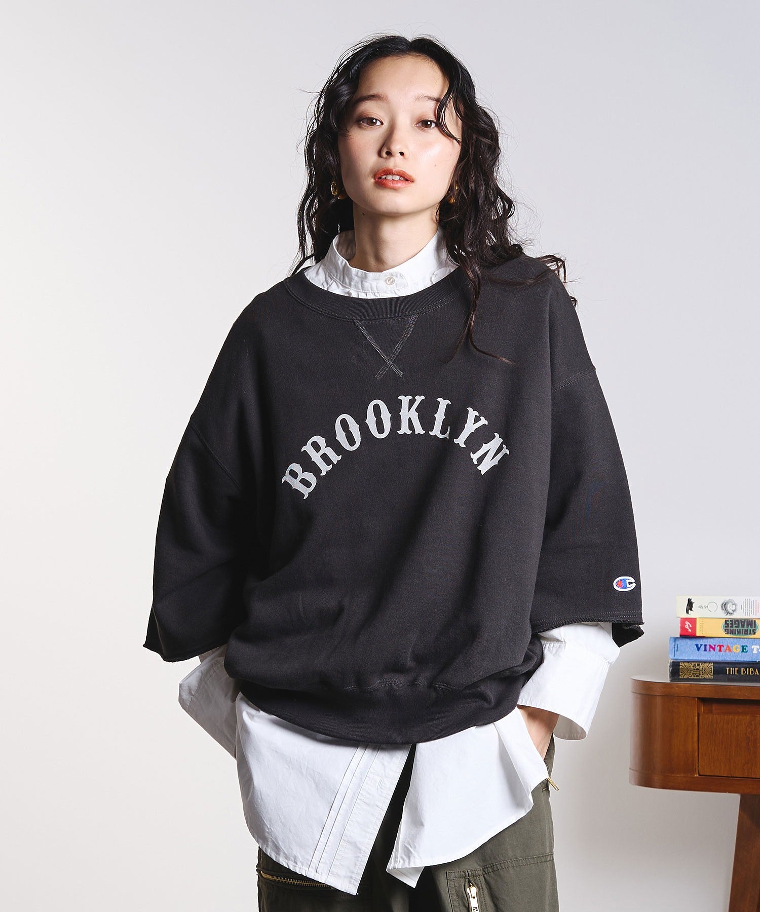 model:161cm 着用サイズ:ONE SIZE