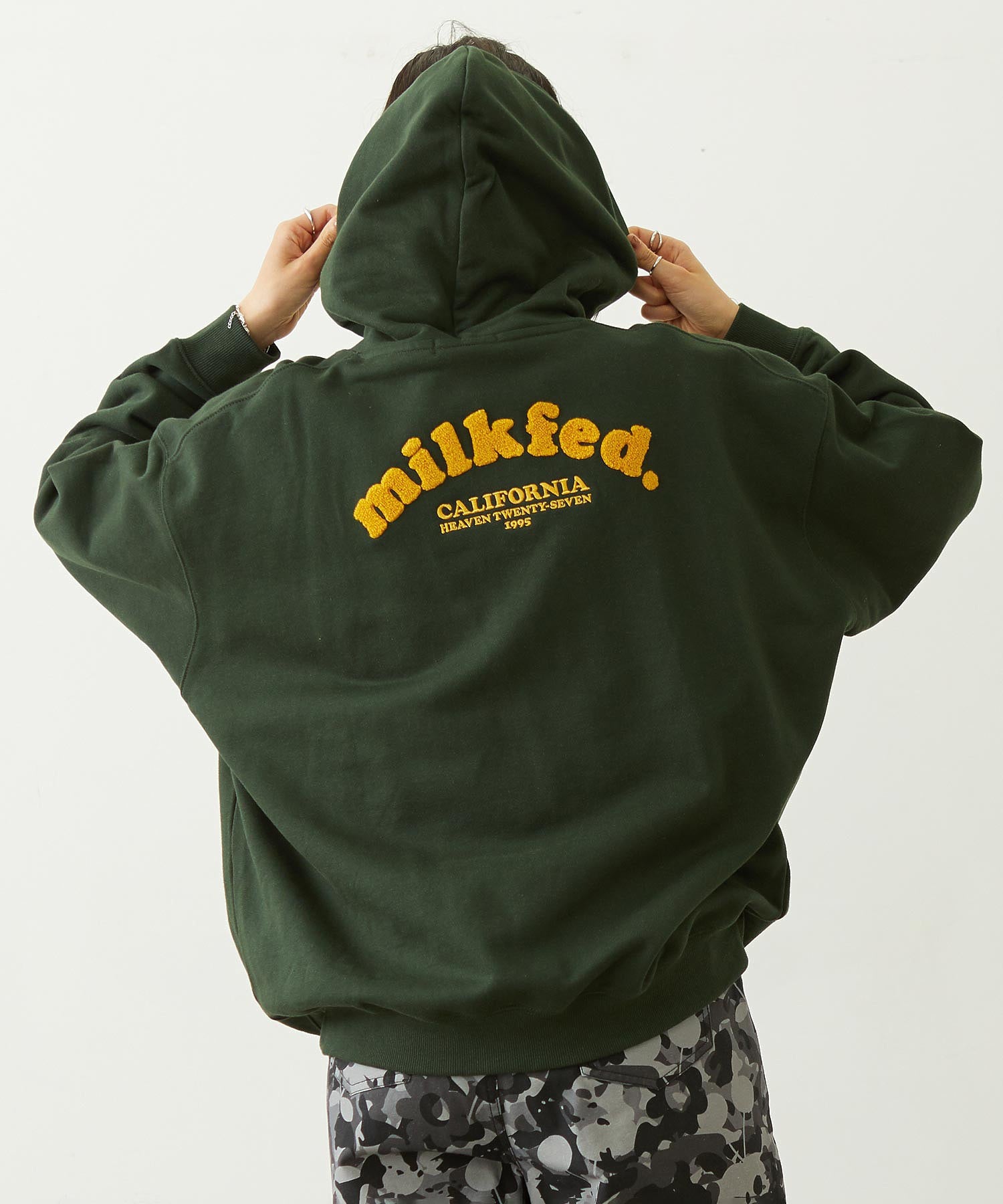 COOPER ARCH LOGO SWEAT HOODIE
