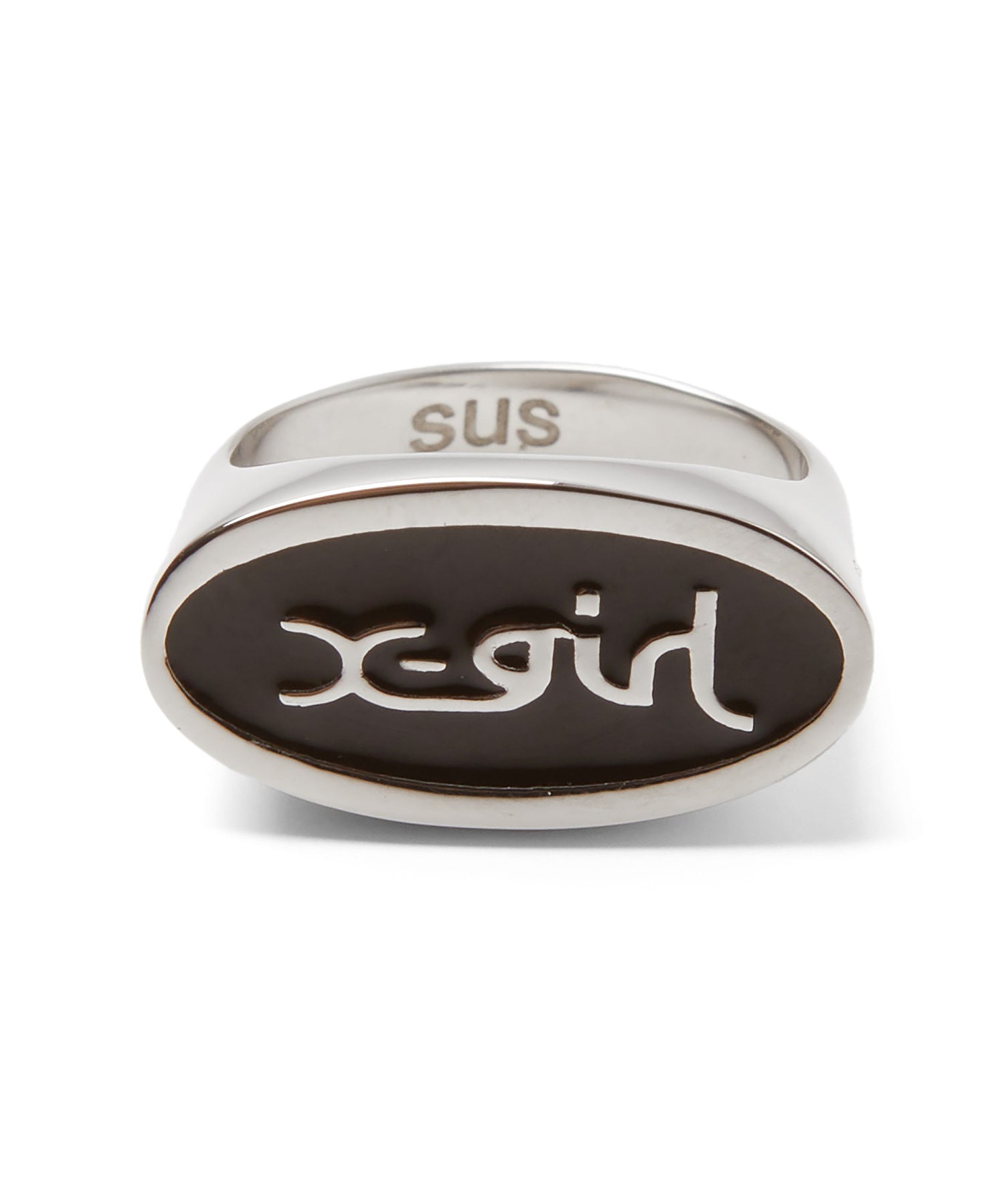 MILLS LOGO PINKY RING