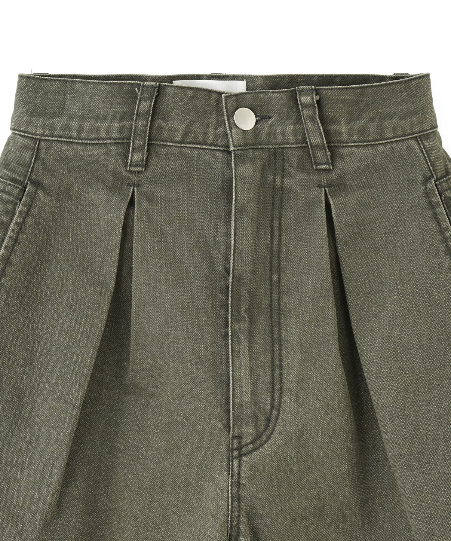 CREOLME/TUCK HALF PANTS