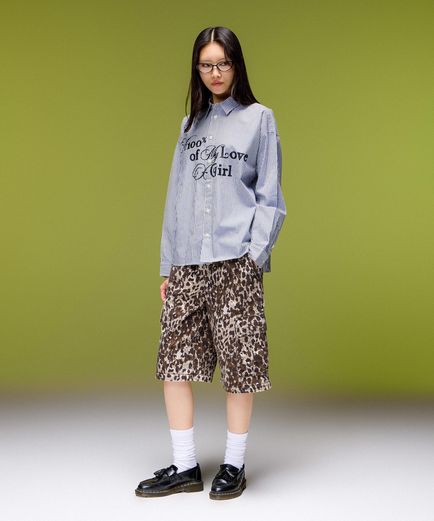 MIX FONT LOGO L/S SHIRT