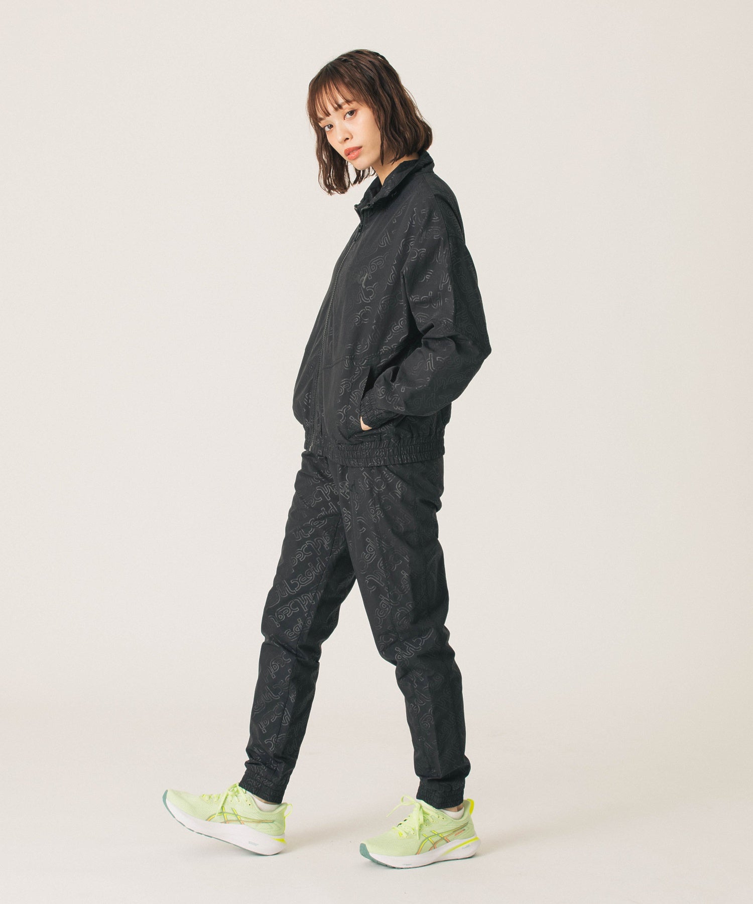 LOGO WIND UP JACKET