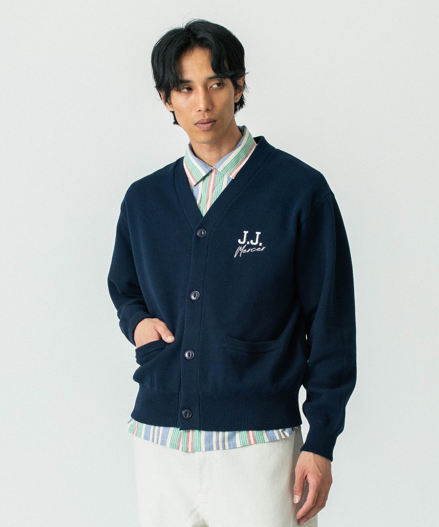 J.J.Mercer/ジェイジェイマーサー/JJMC CARDIGAN/JME-25S02