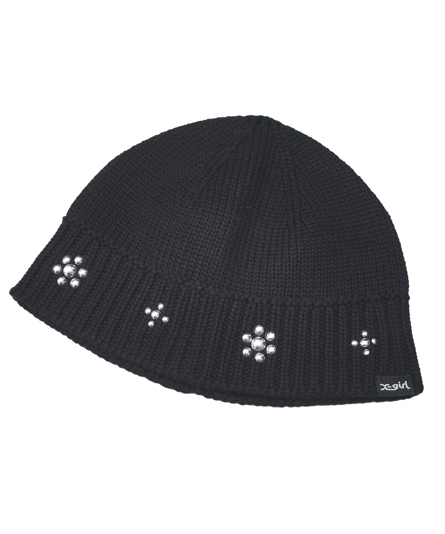 STUDDED KNIT HAT