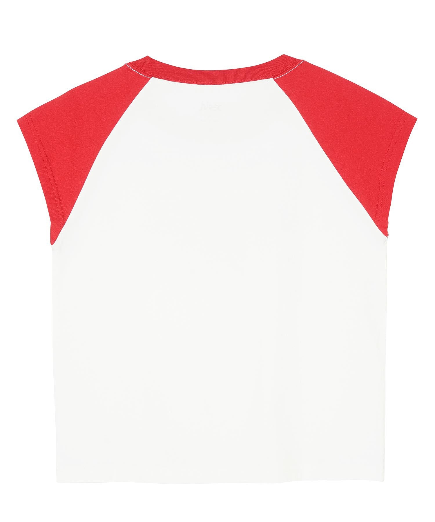 FOAM PRINT RAGLAN SLEEVE BABY TEE X-girl