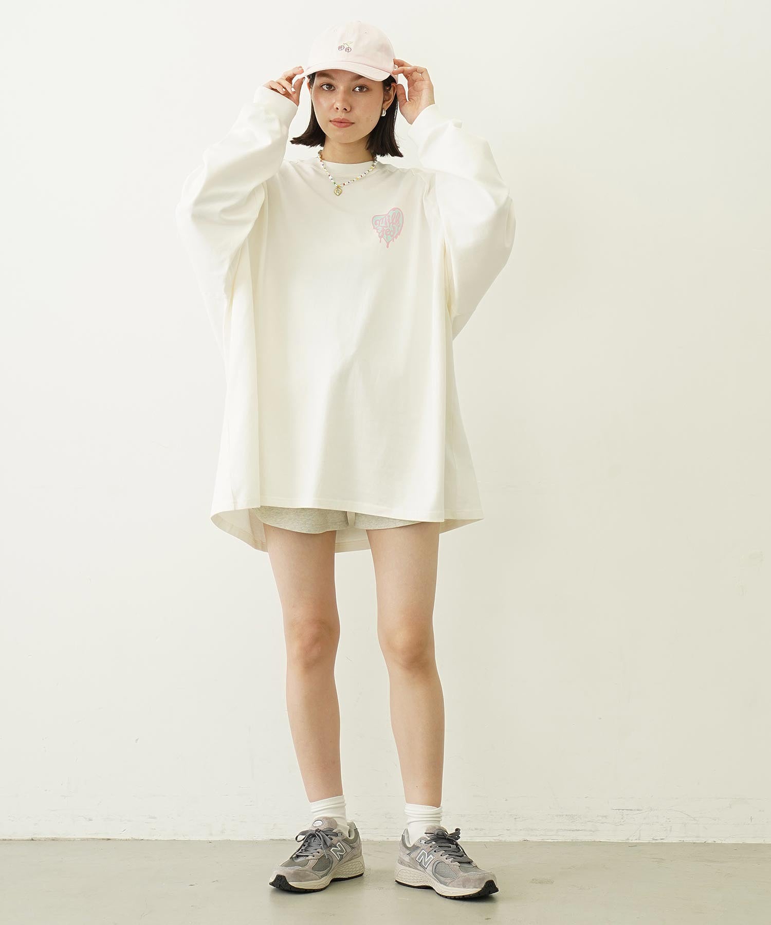 MELTY HEART SUPER BIG B/B TEE