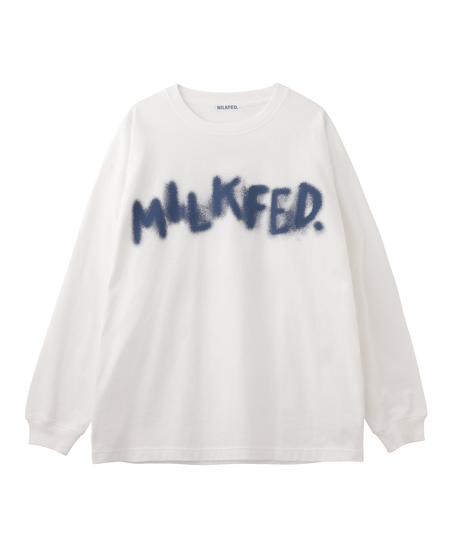 SPRAY LOGO L/S TOP MILKFED.