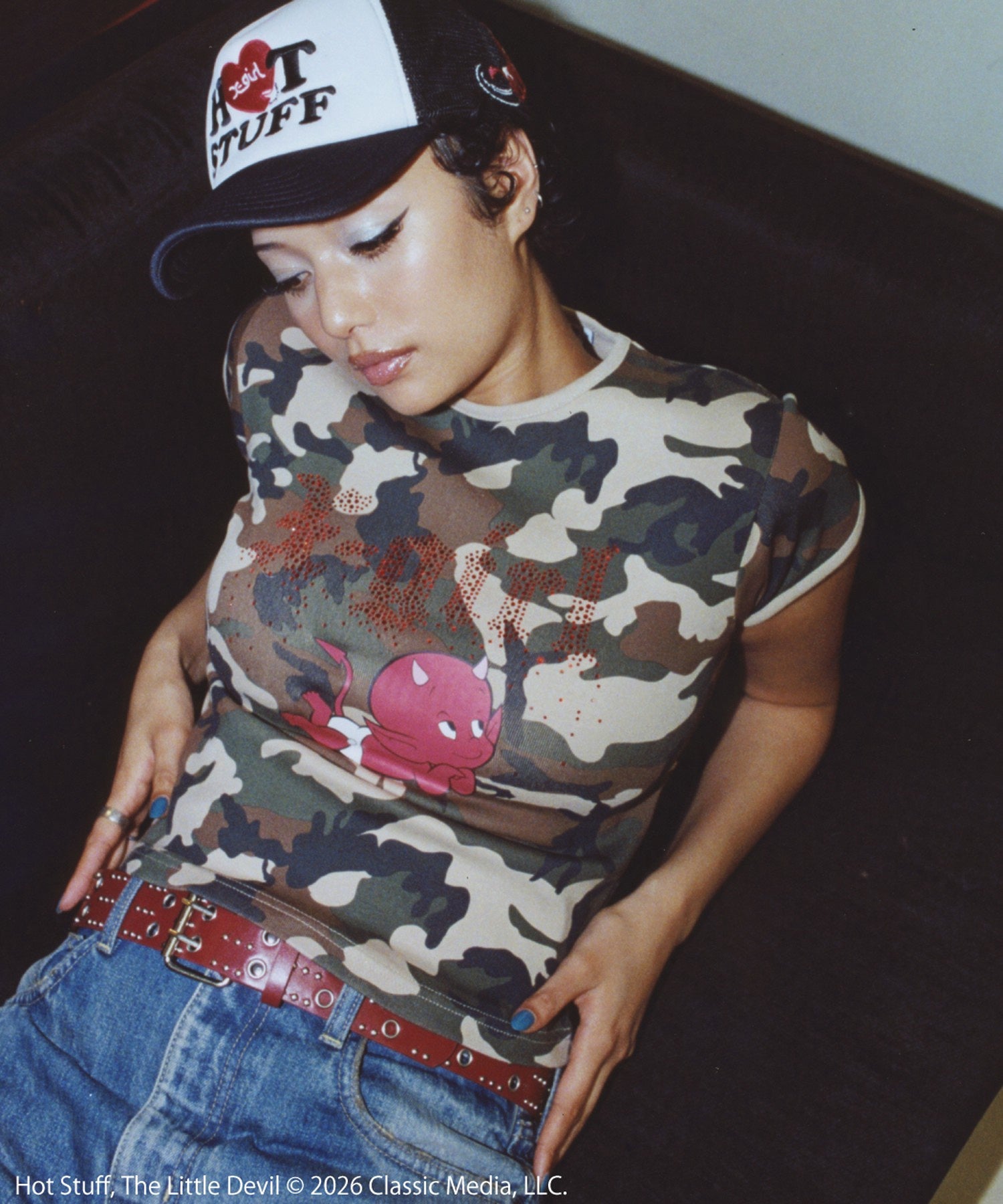 X-girl | HOT STUFF TRUCKER CAP