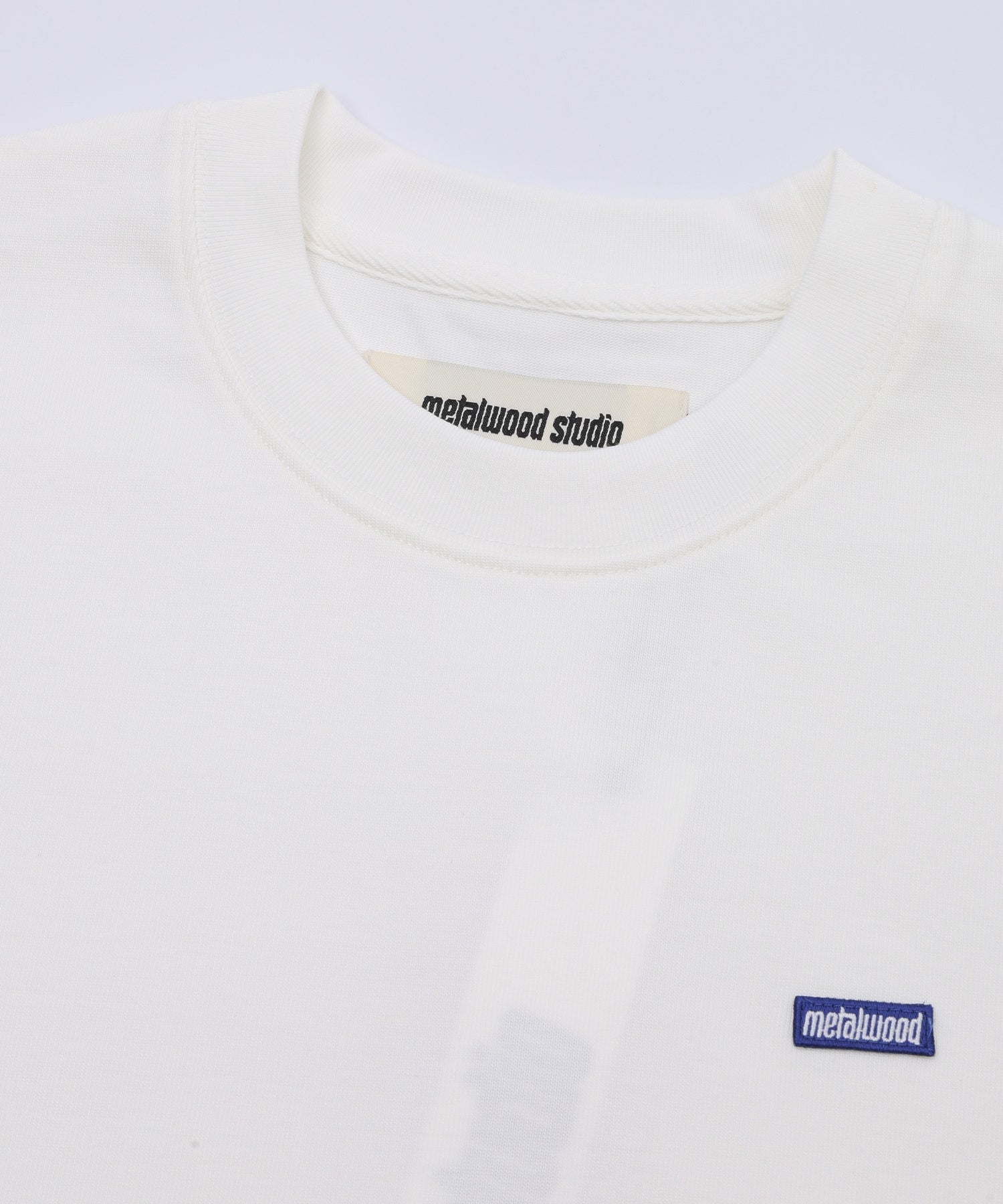 METALWOOD/メタルウッド スタジオ/HEAVYWEIGHT MINI METAL LOGO T-SHIRT 26SS-03-01