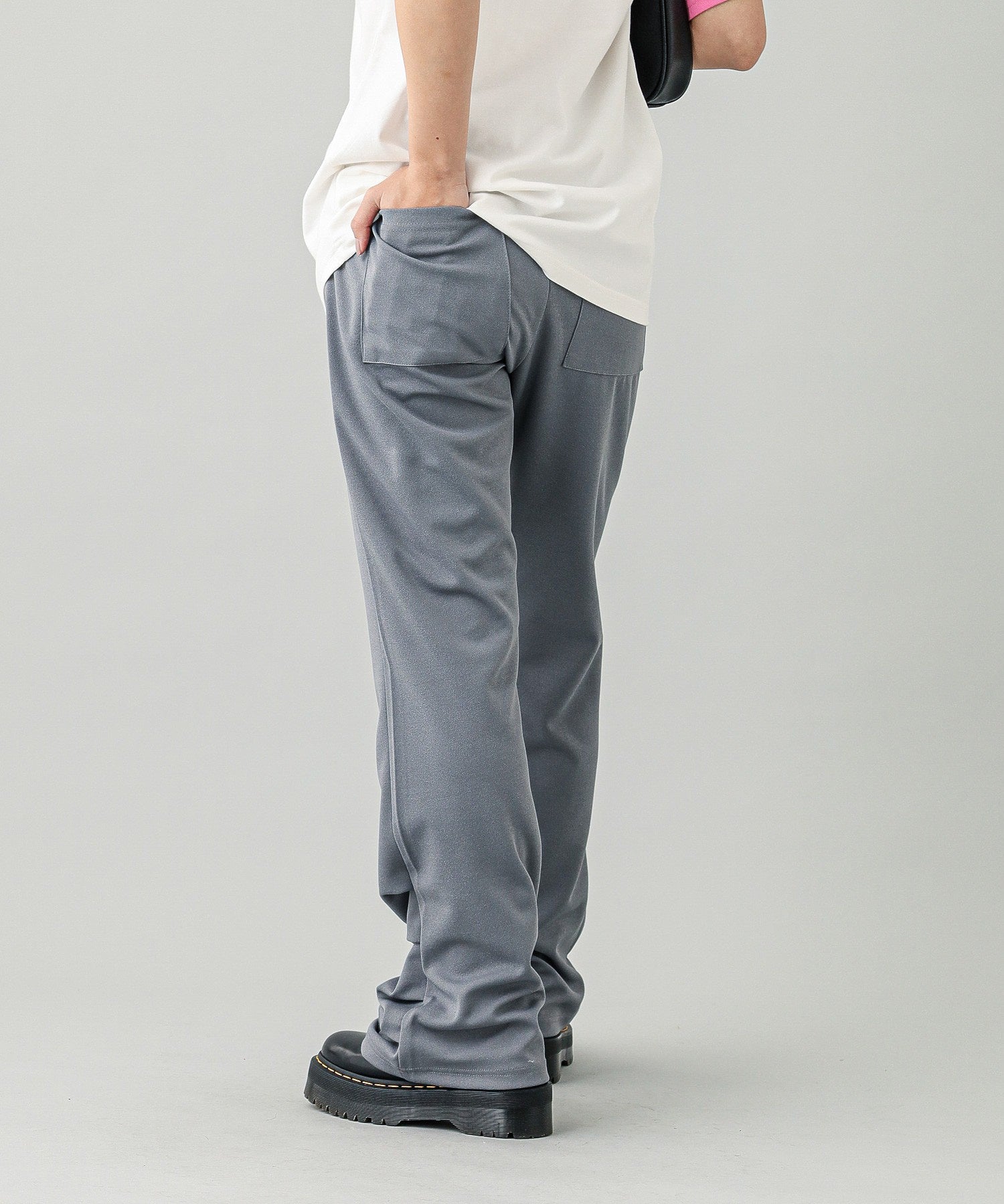 TUCKED HEM EASY PANTS