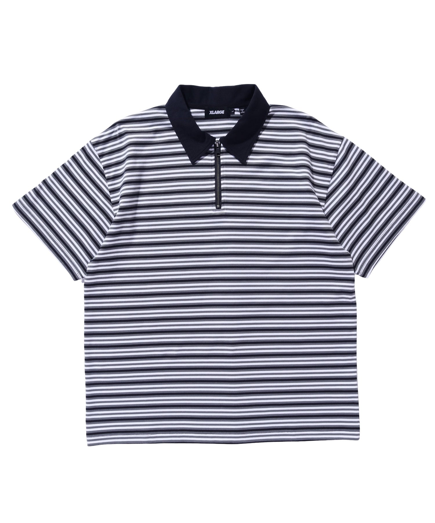 HALF ZIP KNIT SHIRT