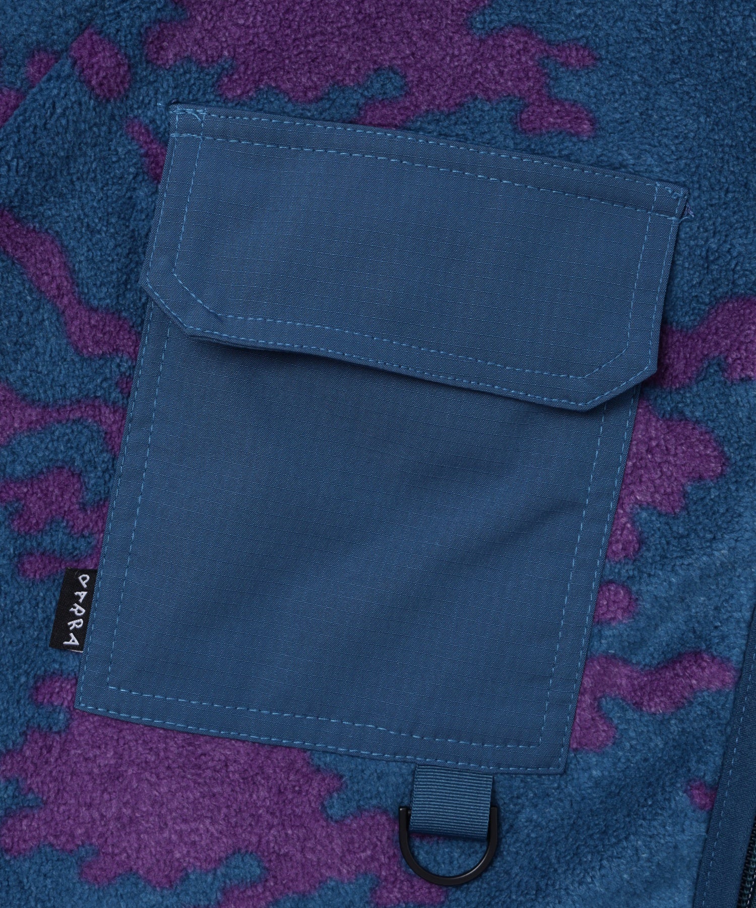PARRA/パラ/Purple darwin camo fleece 56255