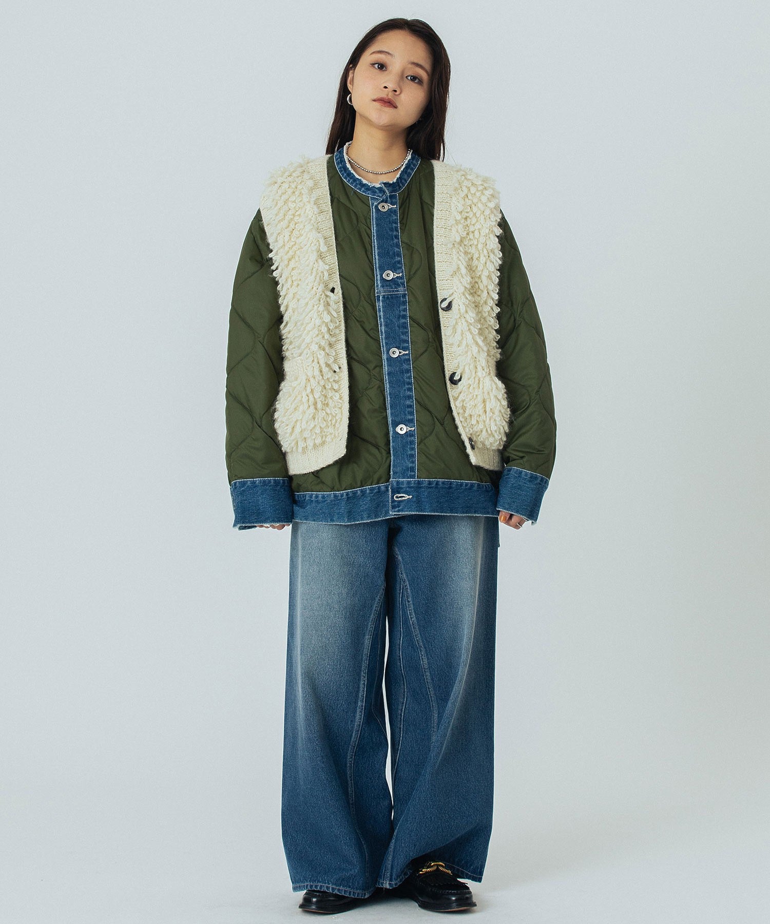 model:160cm 着用サイズ:ONE SIZE