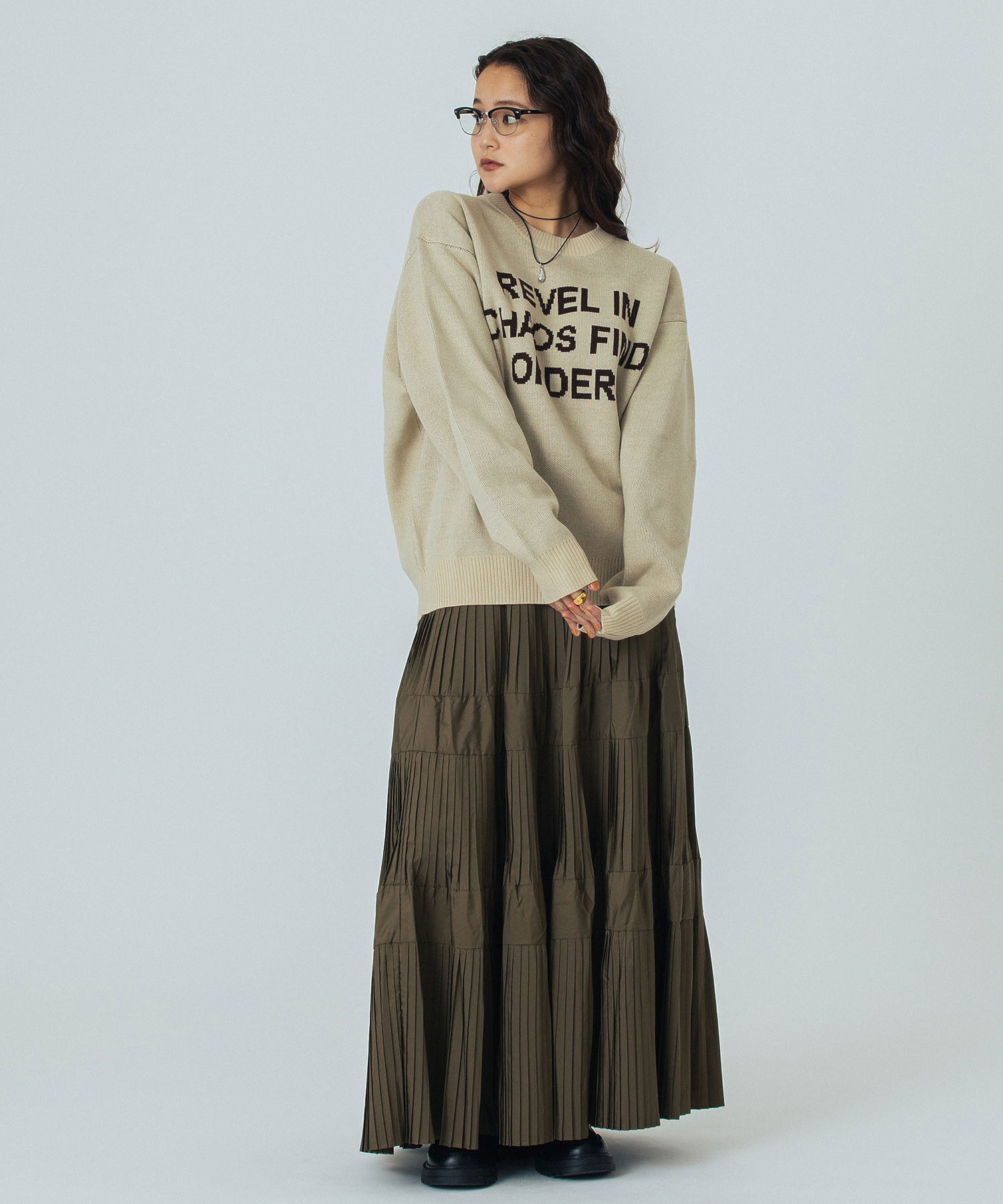 model:160cm 着用サイズ:ONE SIZE