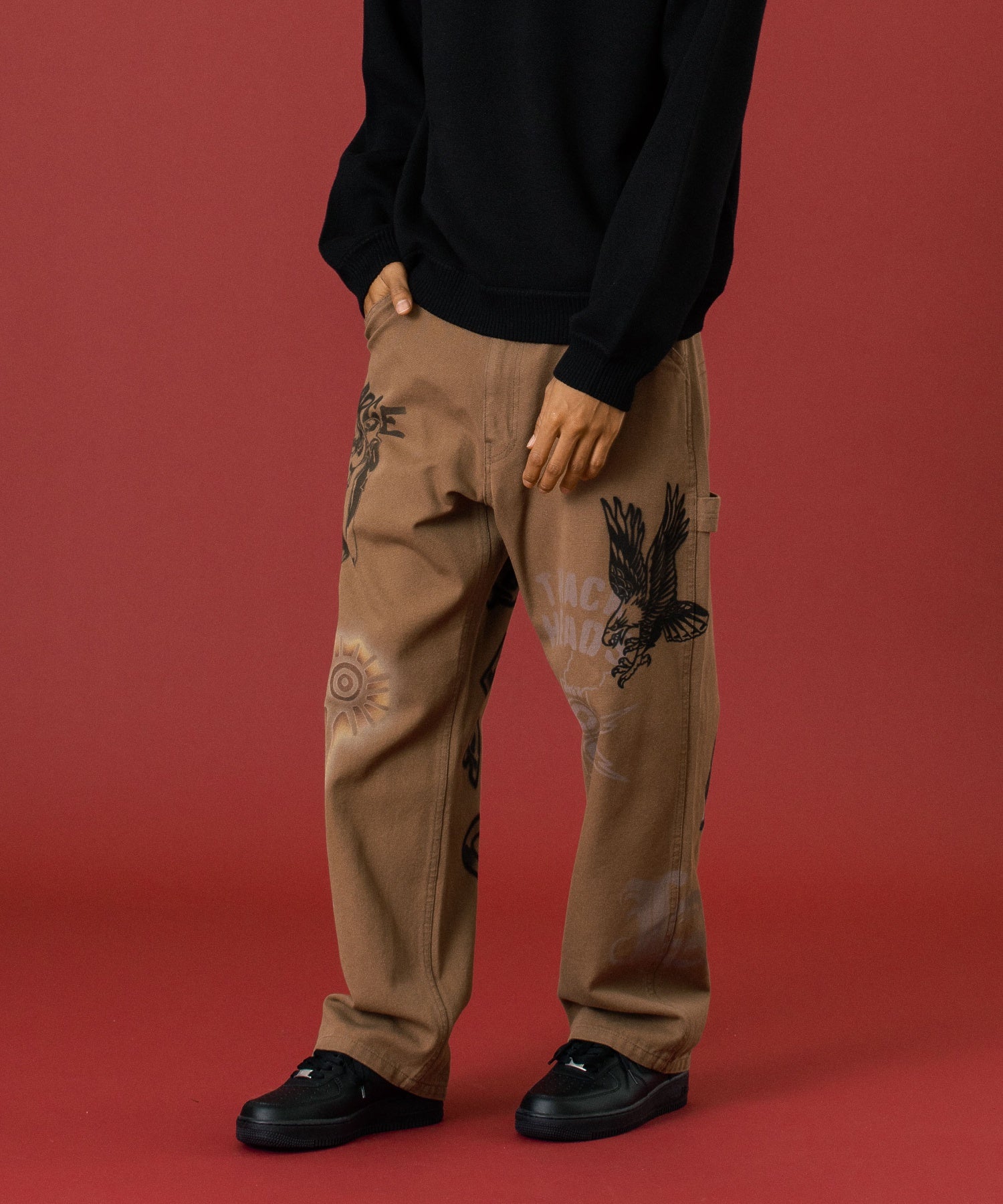 MODEL 身長185cm / 着用サイズ：34inch