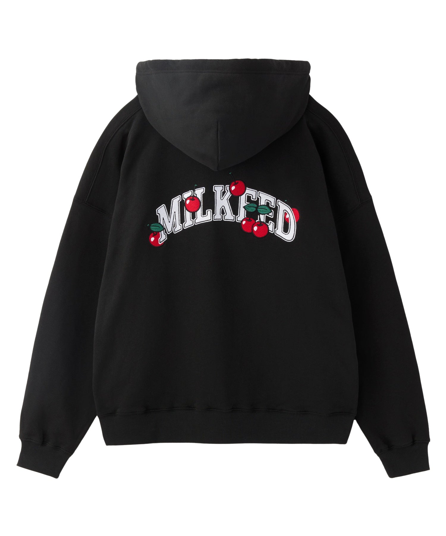 CHERRY COLLEGE LOGO ZIP UP HOODIE