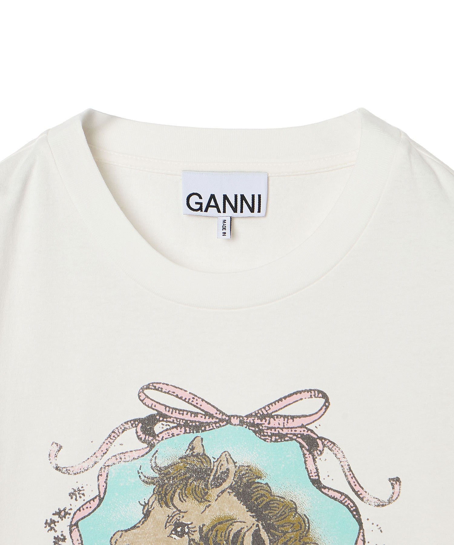 GANNI/BASIC COTTON JERSEY BABY FIT QIXI