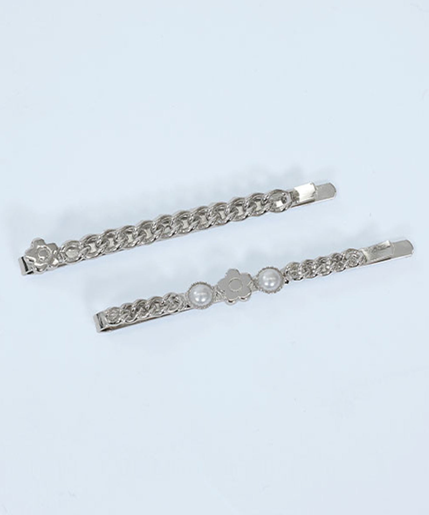 MARY QUANT/METAL CHAIN HAIR PIN SET