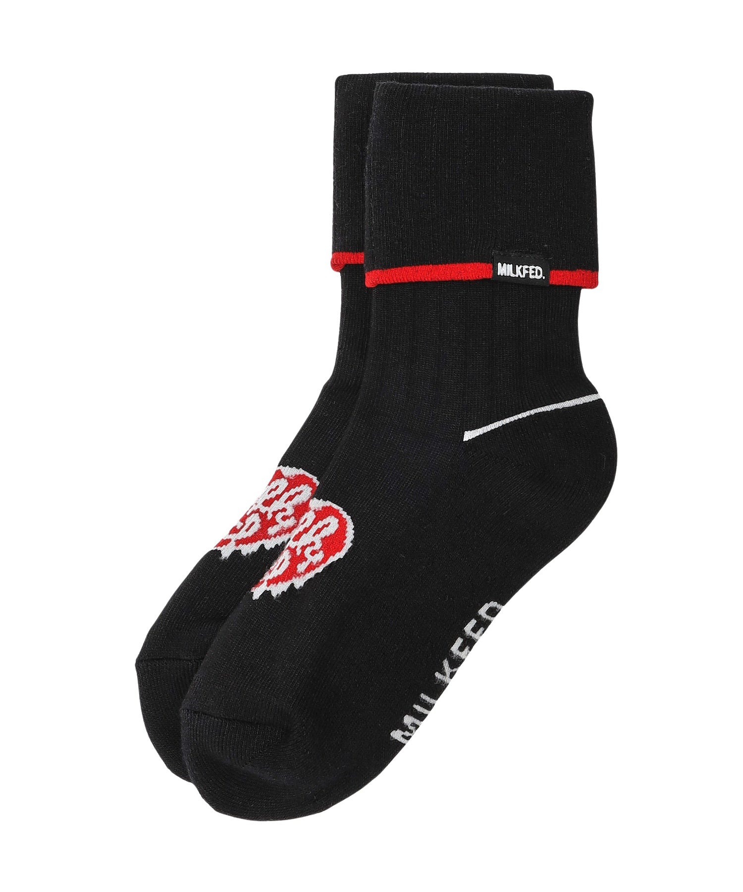 MELTY HEART FOLDED SOCKS