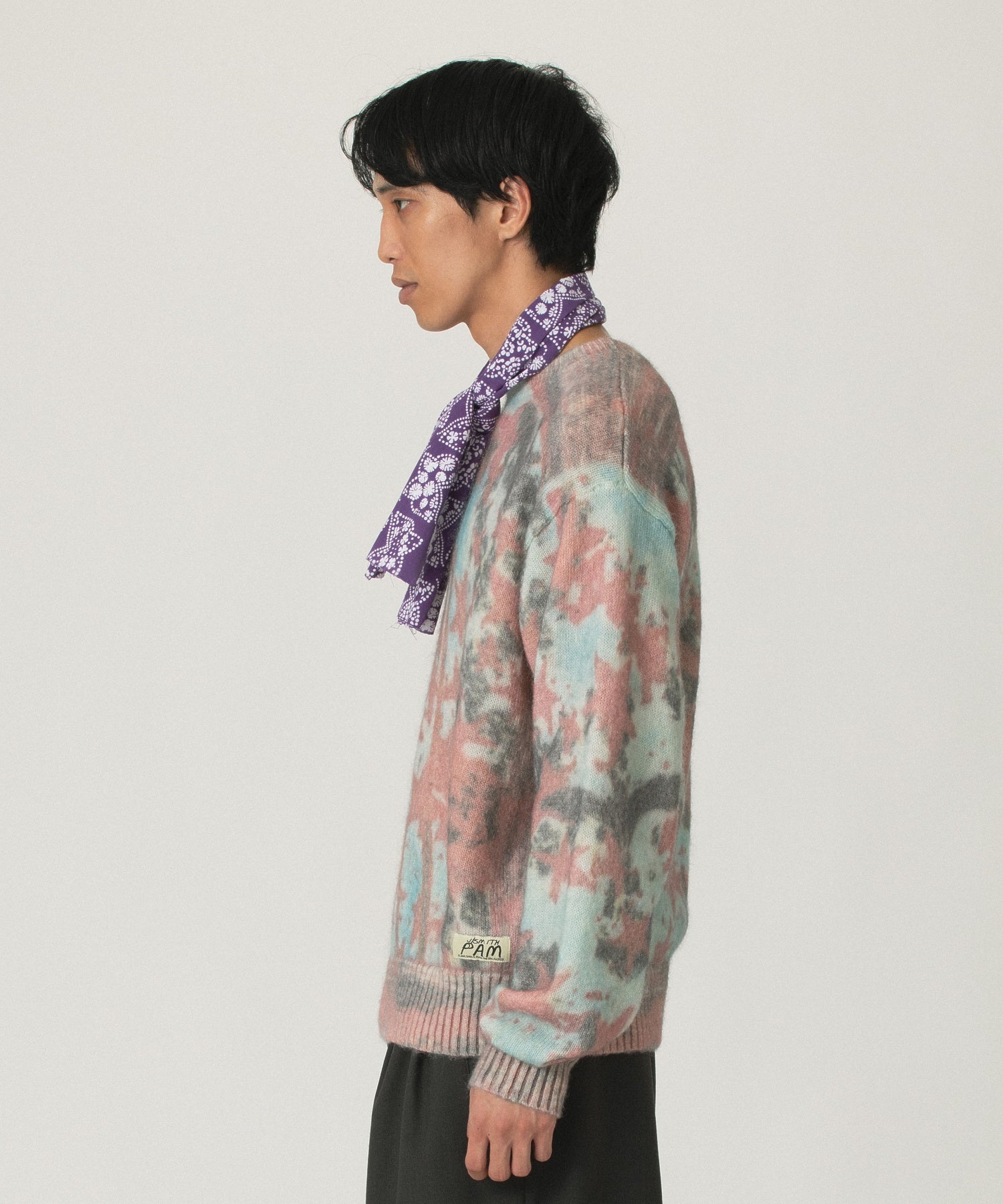 PERKS AND MINI/パークスアンドミニ/BACK TO LIFE FUZZY KNIT 8636