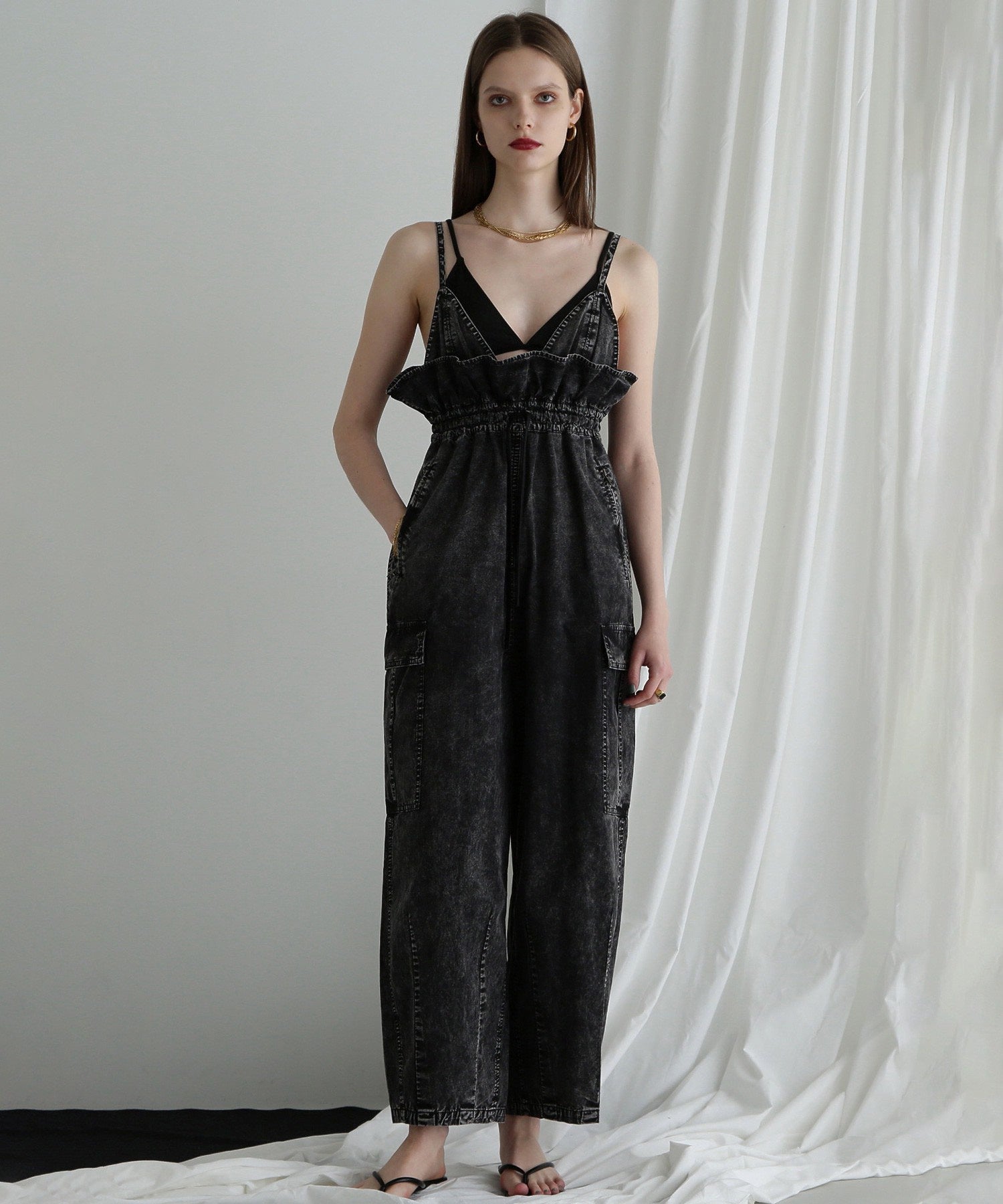 キャミソールコンビネゾン