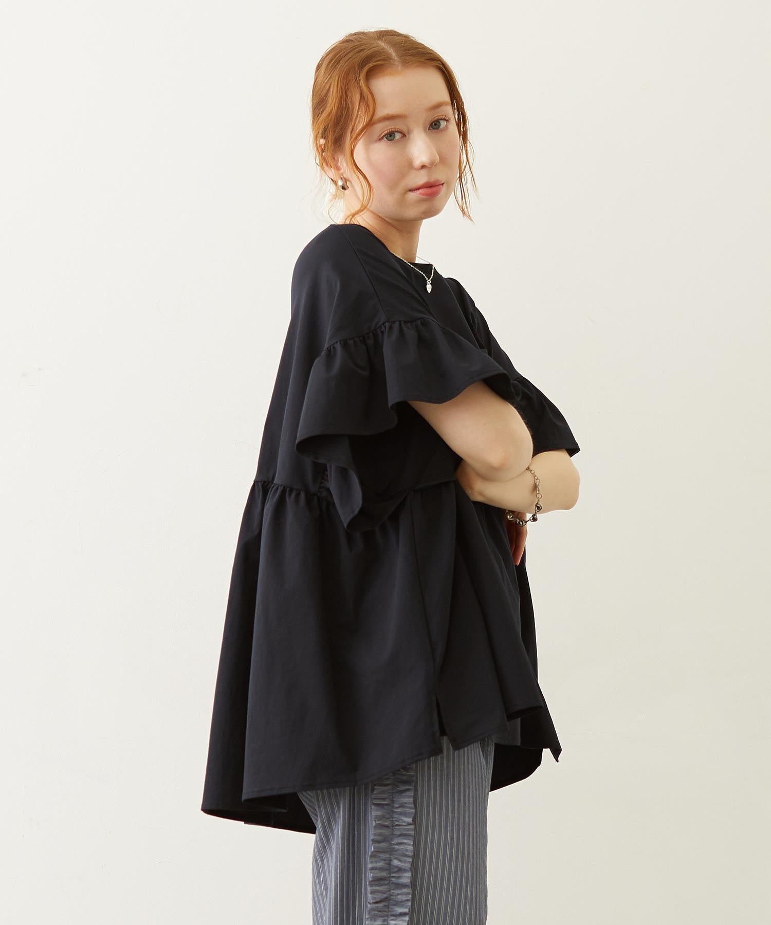 ICING LOGO RUFFLE TUNIC