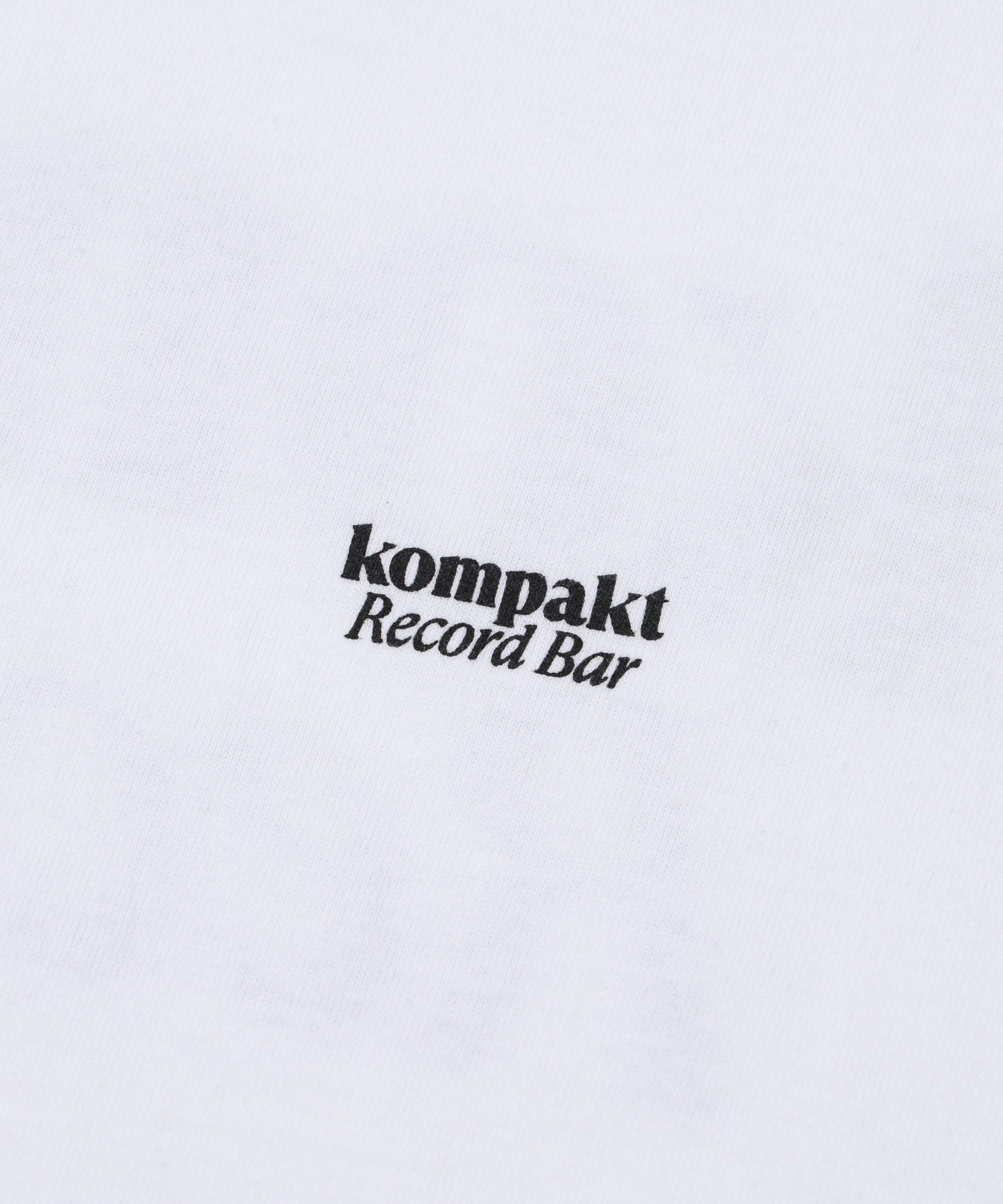 KOMPAKT RECORD BAR/コンパクト レコード バー/SMALL BASIC LOGO T-SHIRT KRB4455