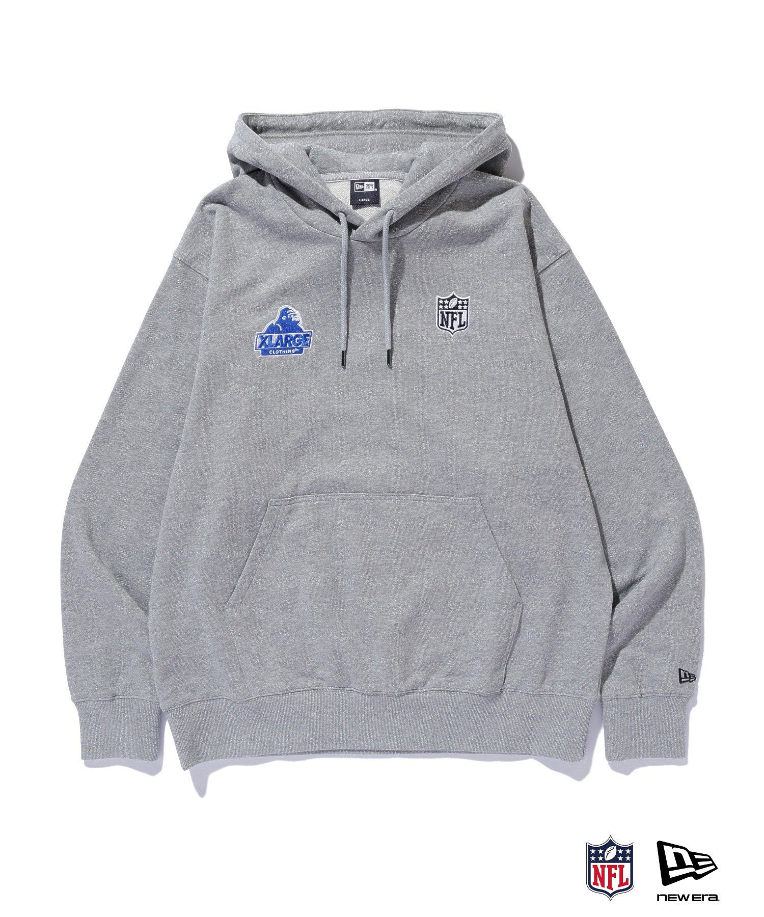 XLARGE×NEW ERA×NFL PULLOVER HOODED SWEAT SHIRT