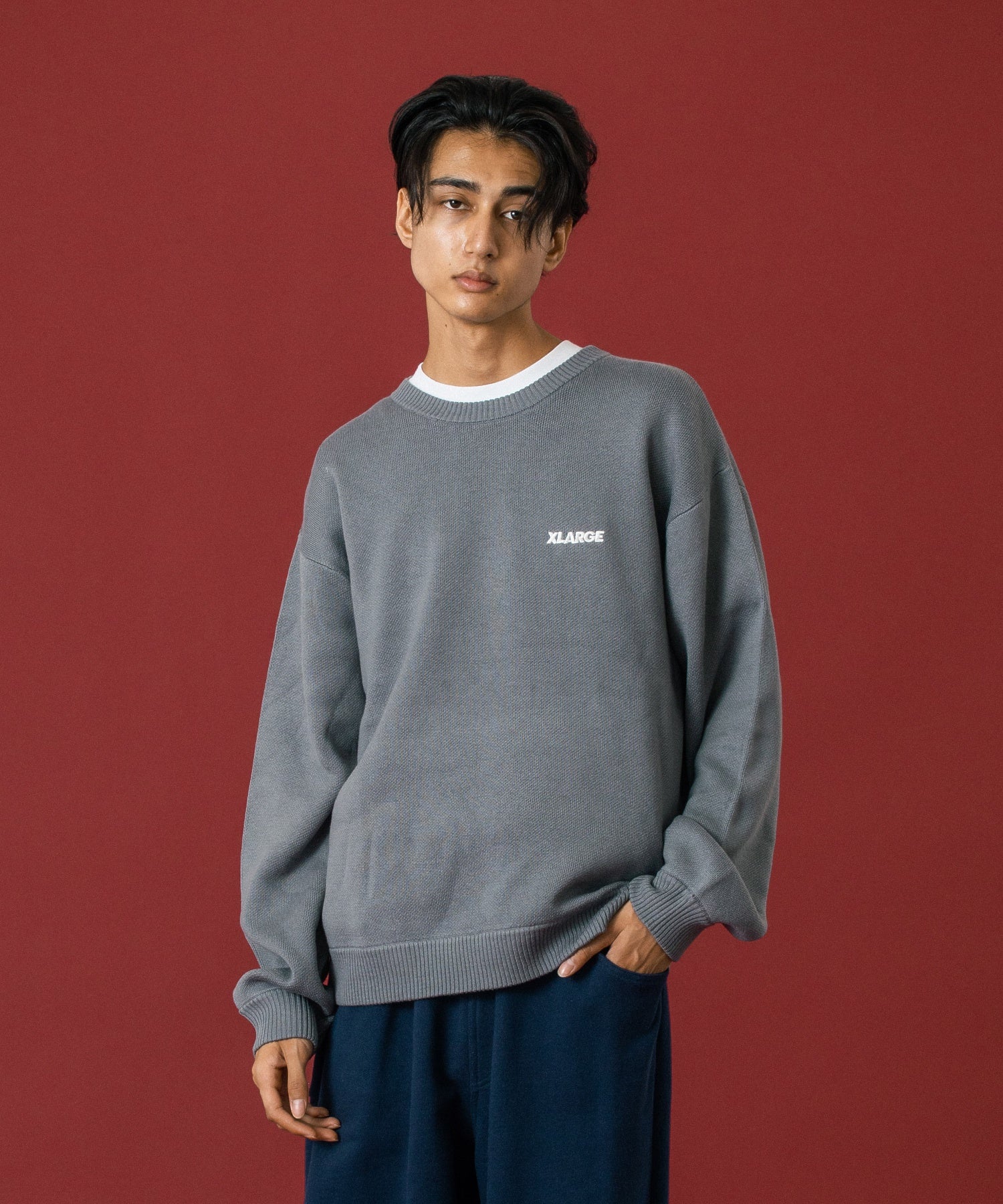 MODEL 身長183cm / 着用サイズ：Lサイズ