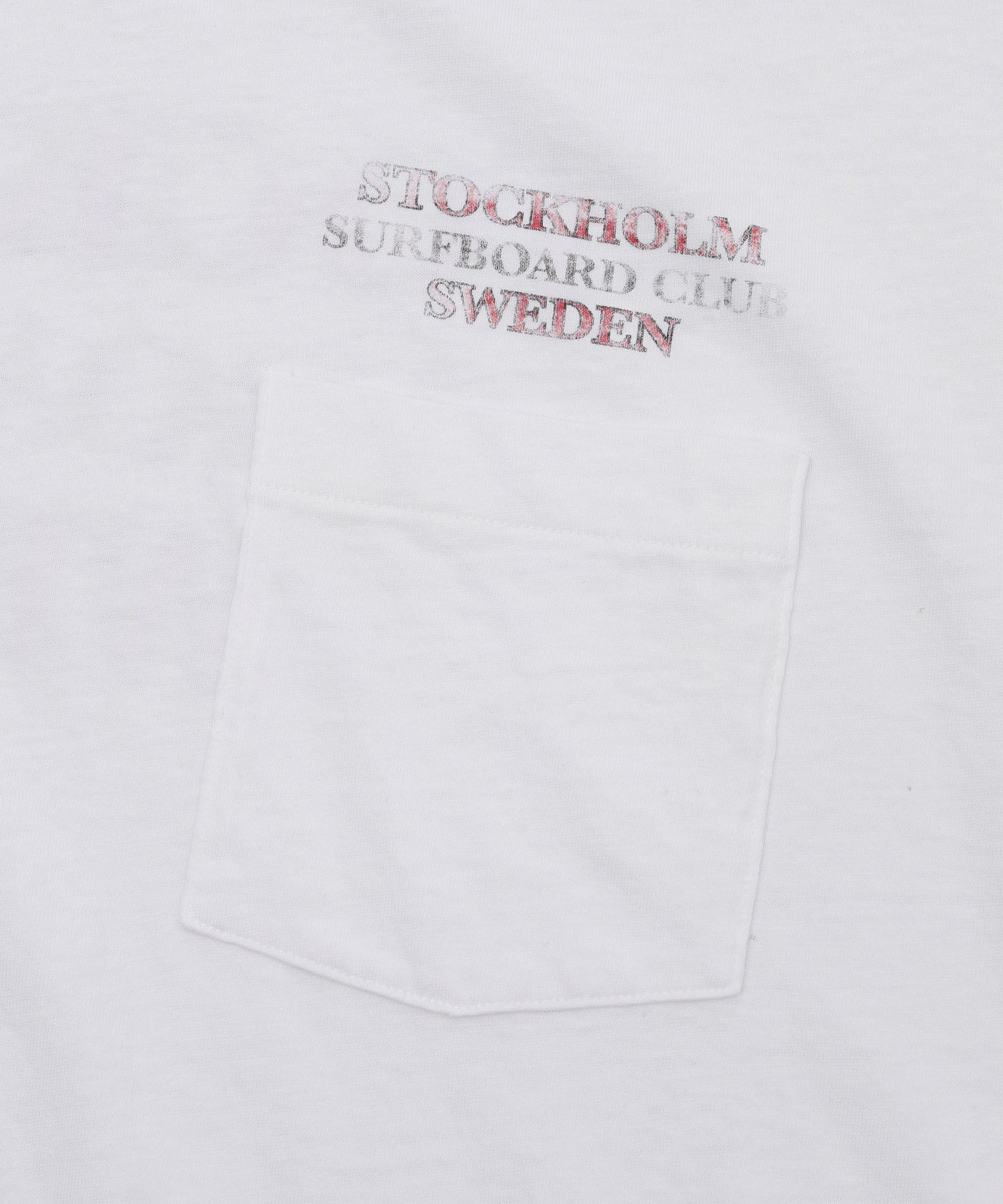 STOCKHOLM SURFBOARD CLUB/ストックホルムサーフボードクラブ/Pocket Tee Life U1000276