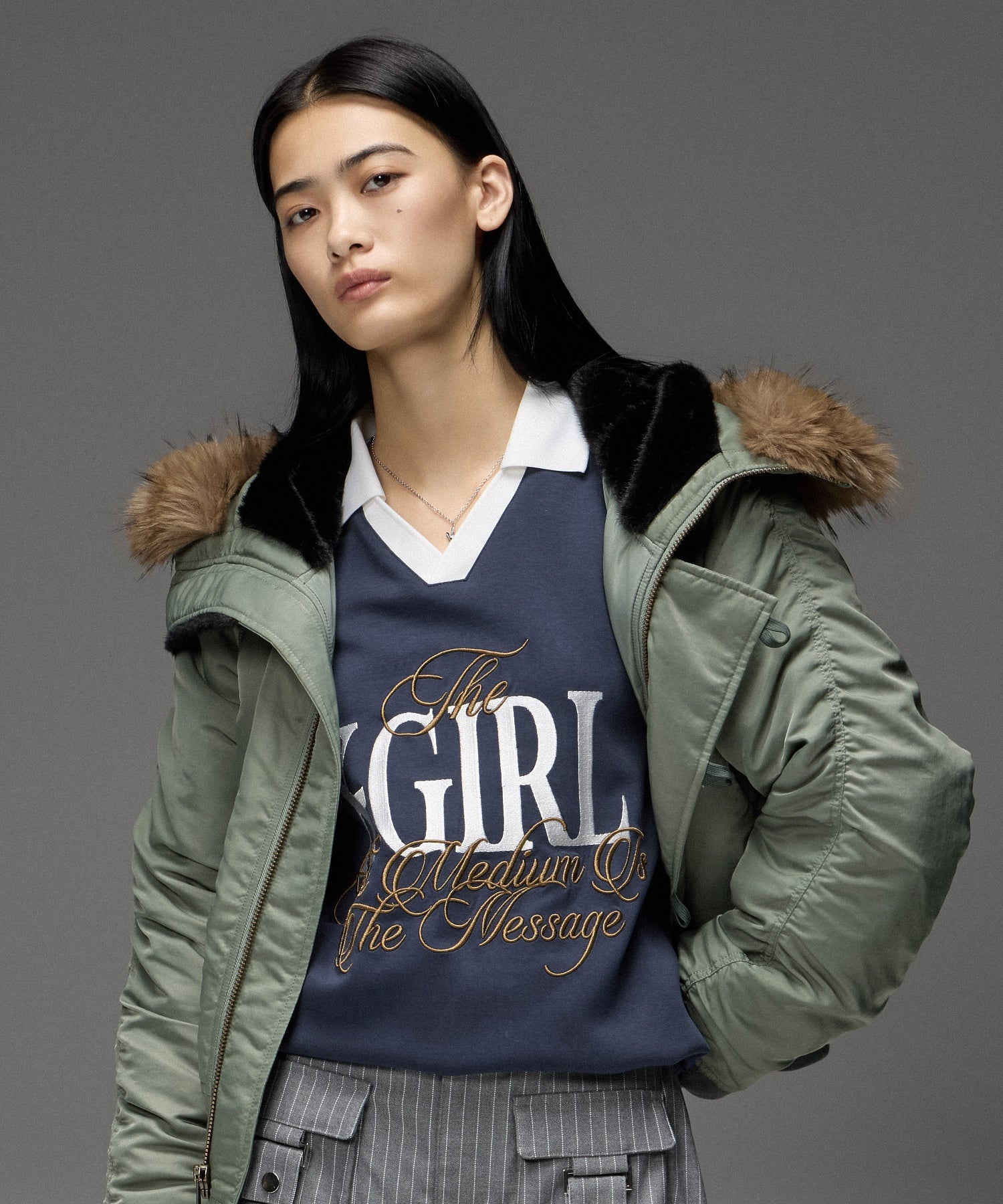 MIXED FONT LOGO GAME SHIRT