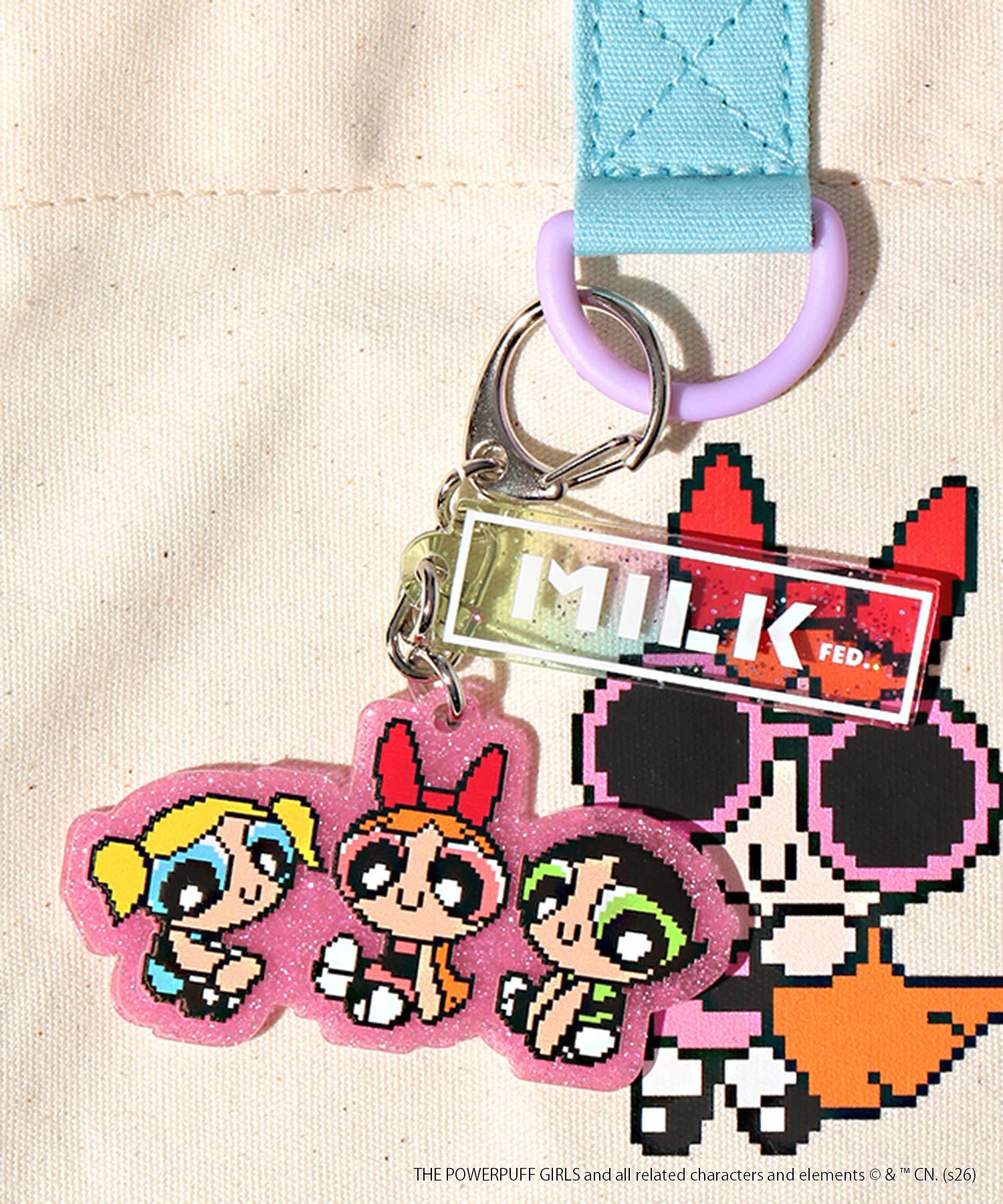 THE POWERPUFF GIRLS × MILKFED. TOTEBAG