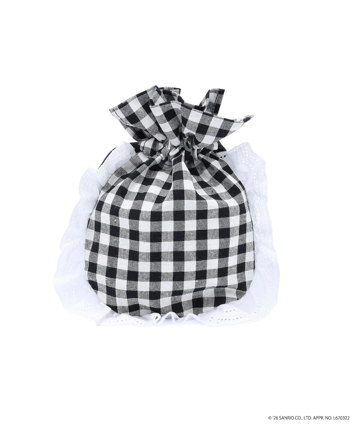 MILKFED. × HELLO KITTY SUN-KISSED F2F DRAWSTRING POUCH