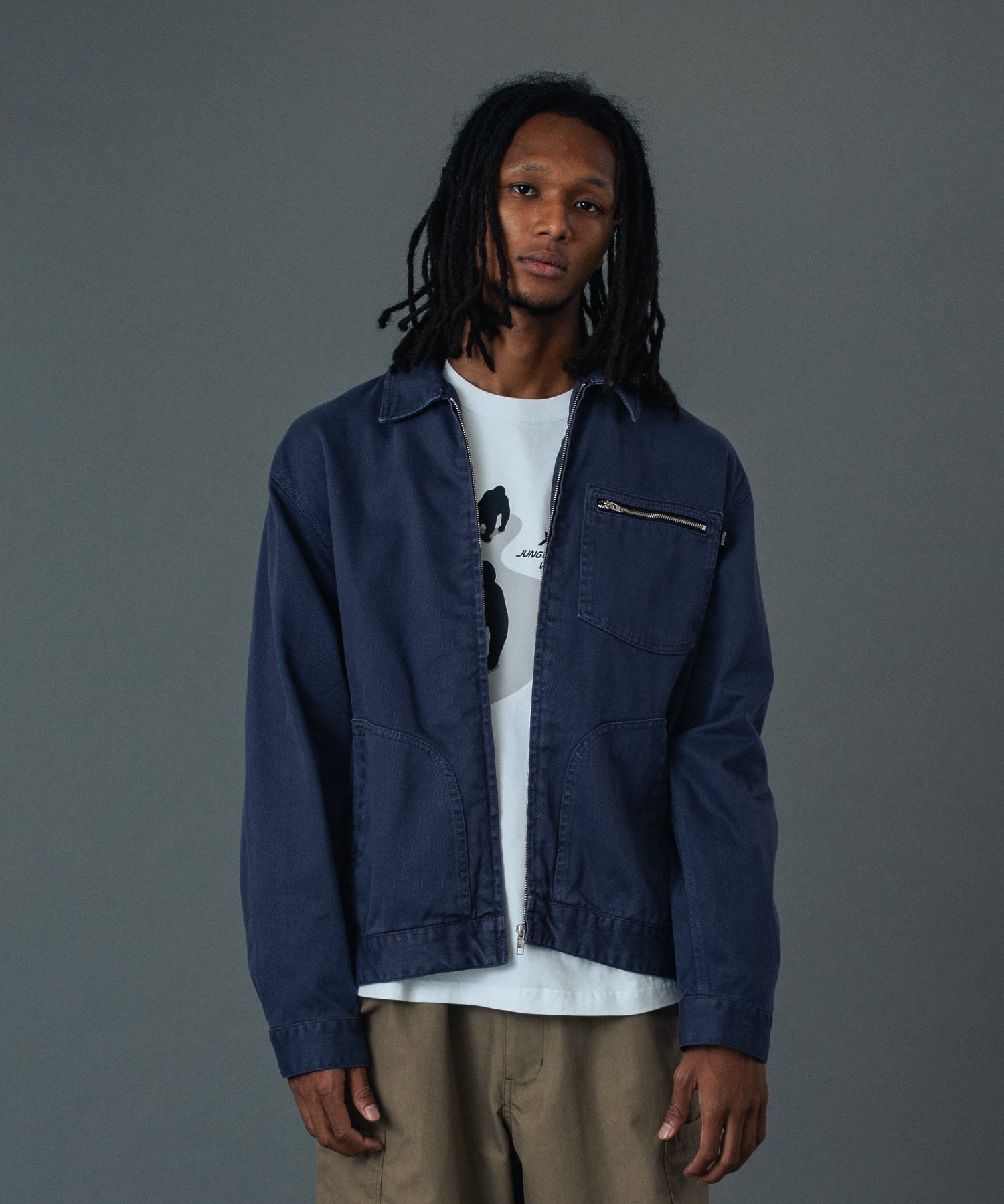 MODEL 身長185cm / 着用サイズ：Lサイズ