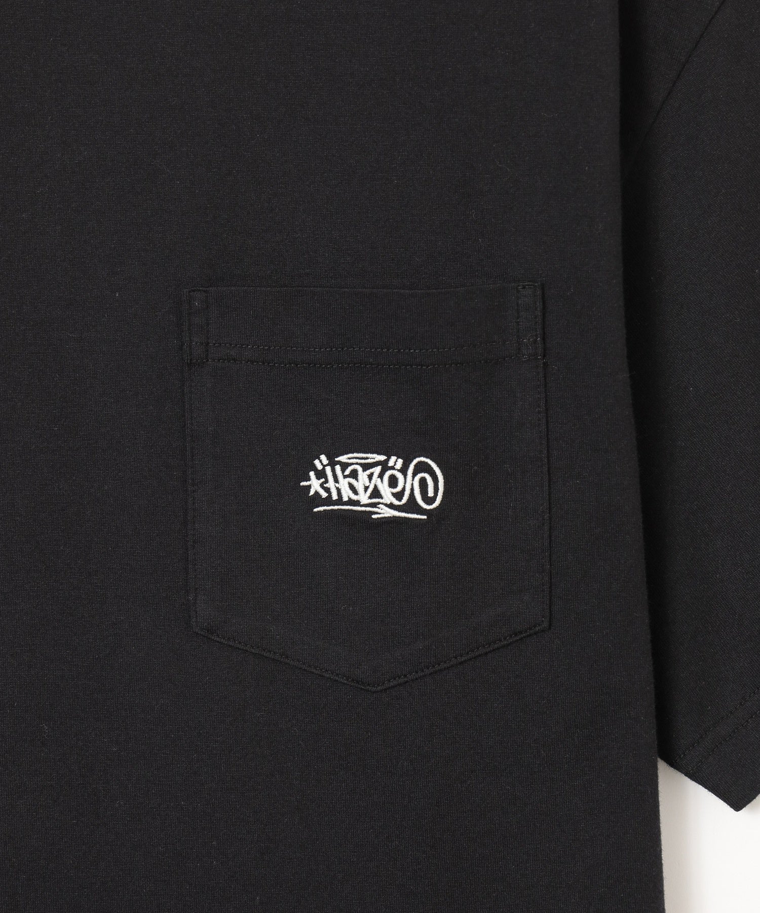 HAZE EMBROIDERED POCKET S/S TEE calif-ART