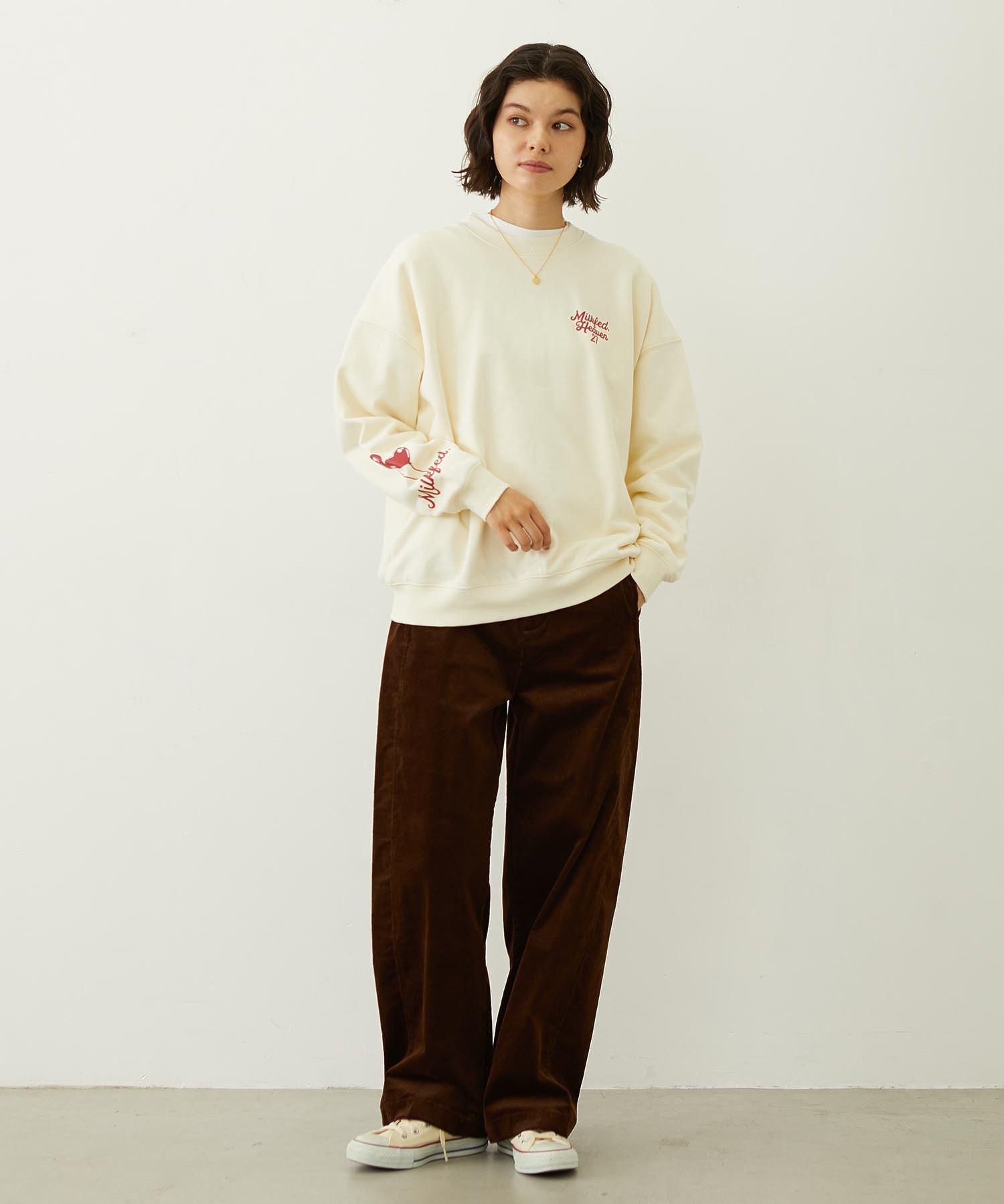 HEART BALLOON SWEAT TOP