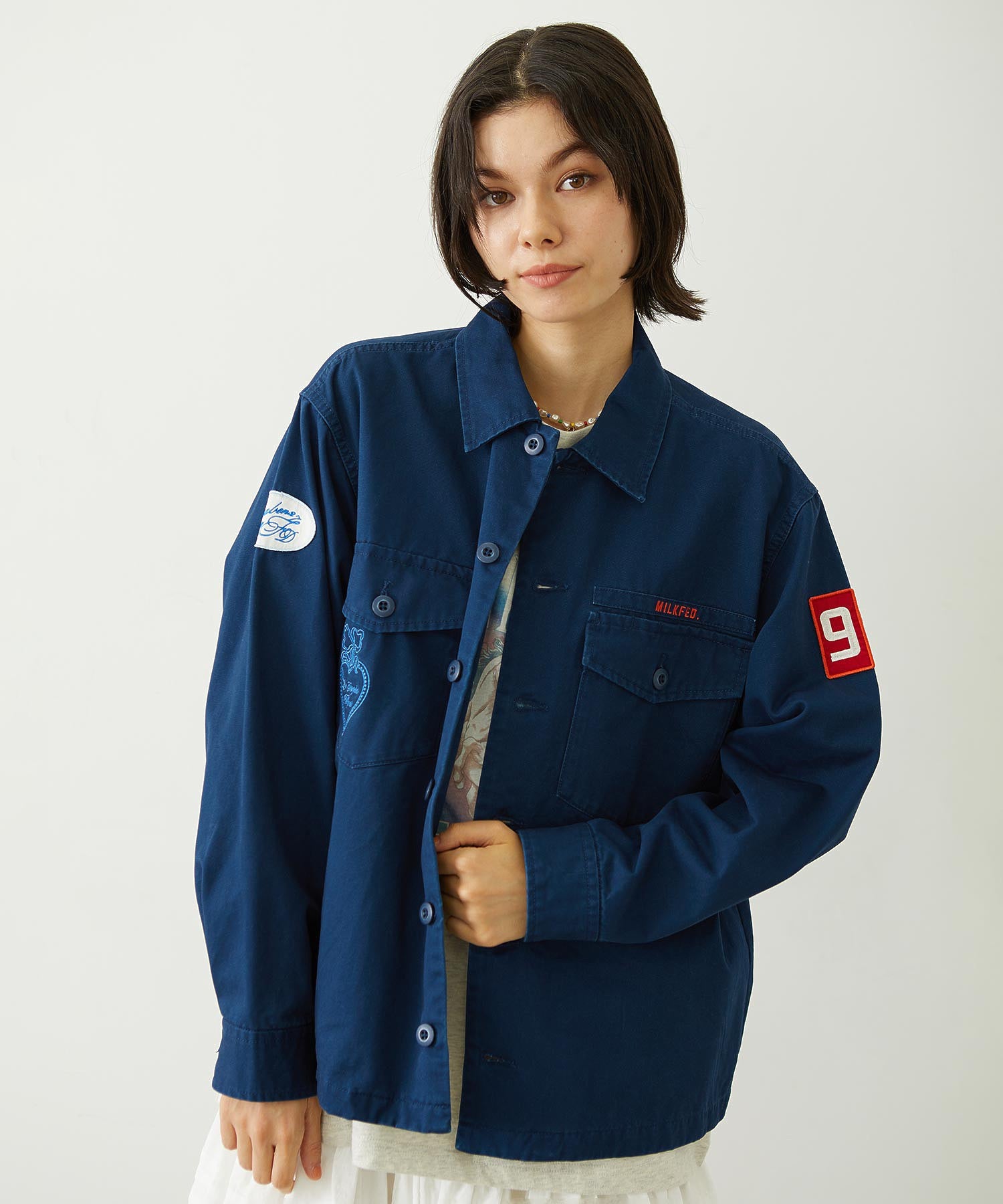 PATCHED UTILITY SHIRT