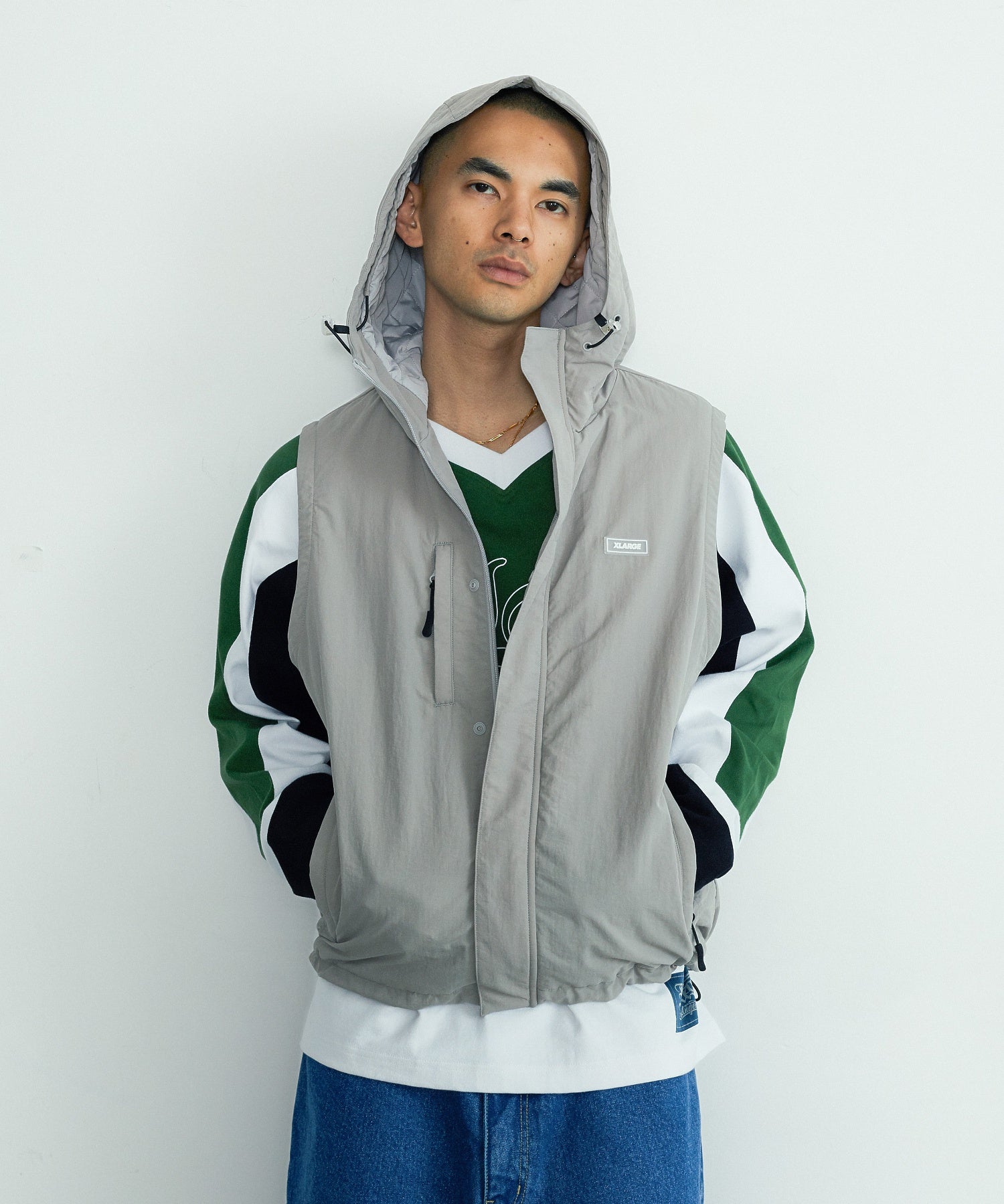 MODEL身長：172cm / 着用サイズ：Lサイズ
