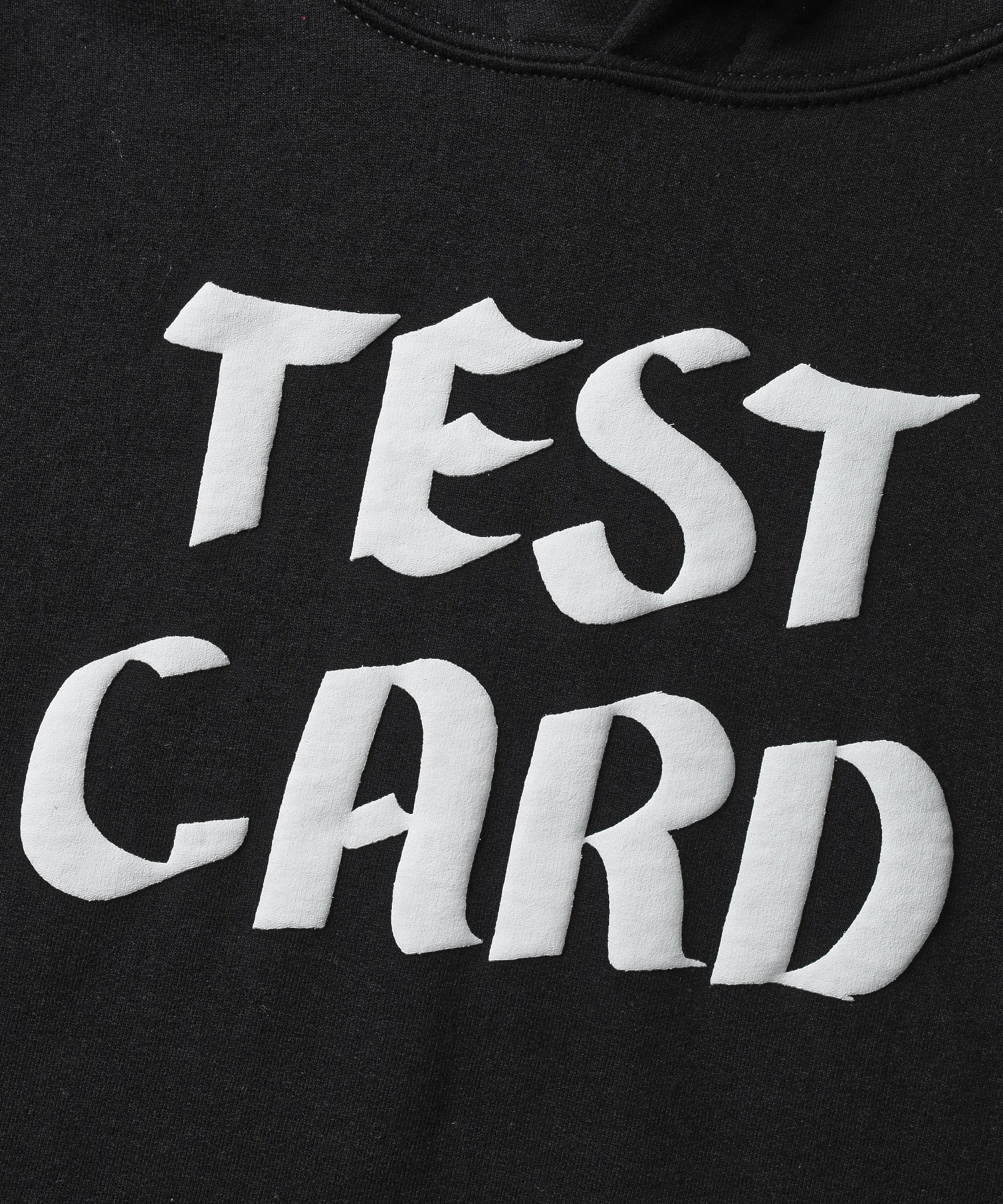 LOOSEJOINTS/ルーズジョインツ/TEST CARD HOODIE LF26FH001TG BLK