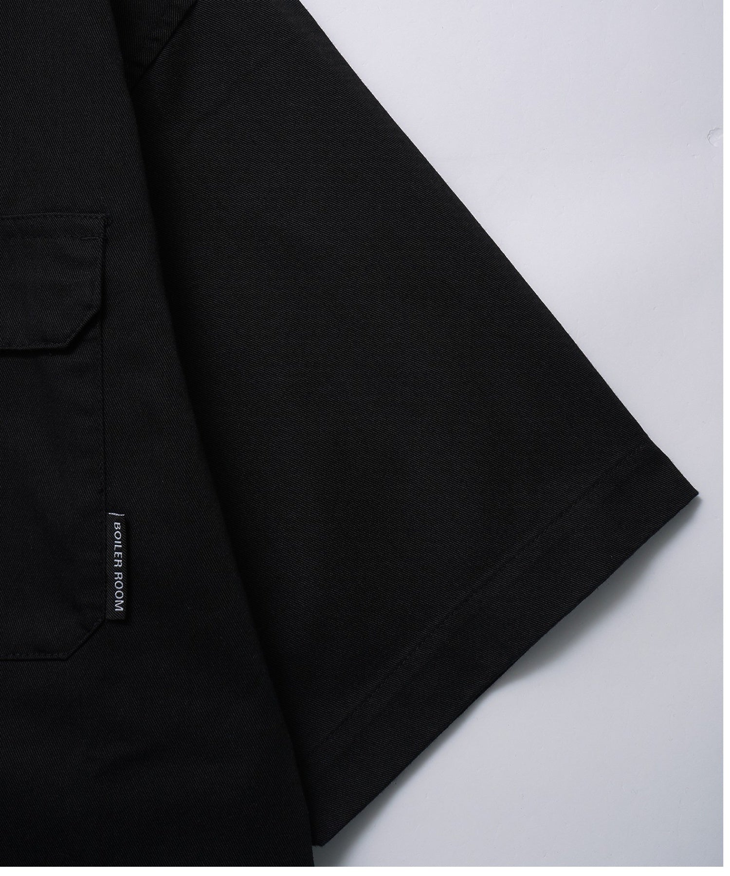 BOILER ROOM/ボイラールーム/APPLIQUE POPLIN L/S SHIRTSS25SH01