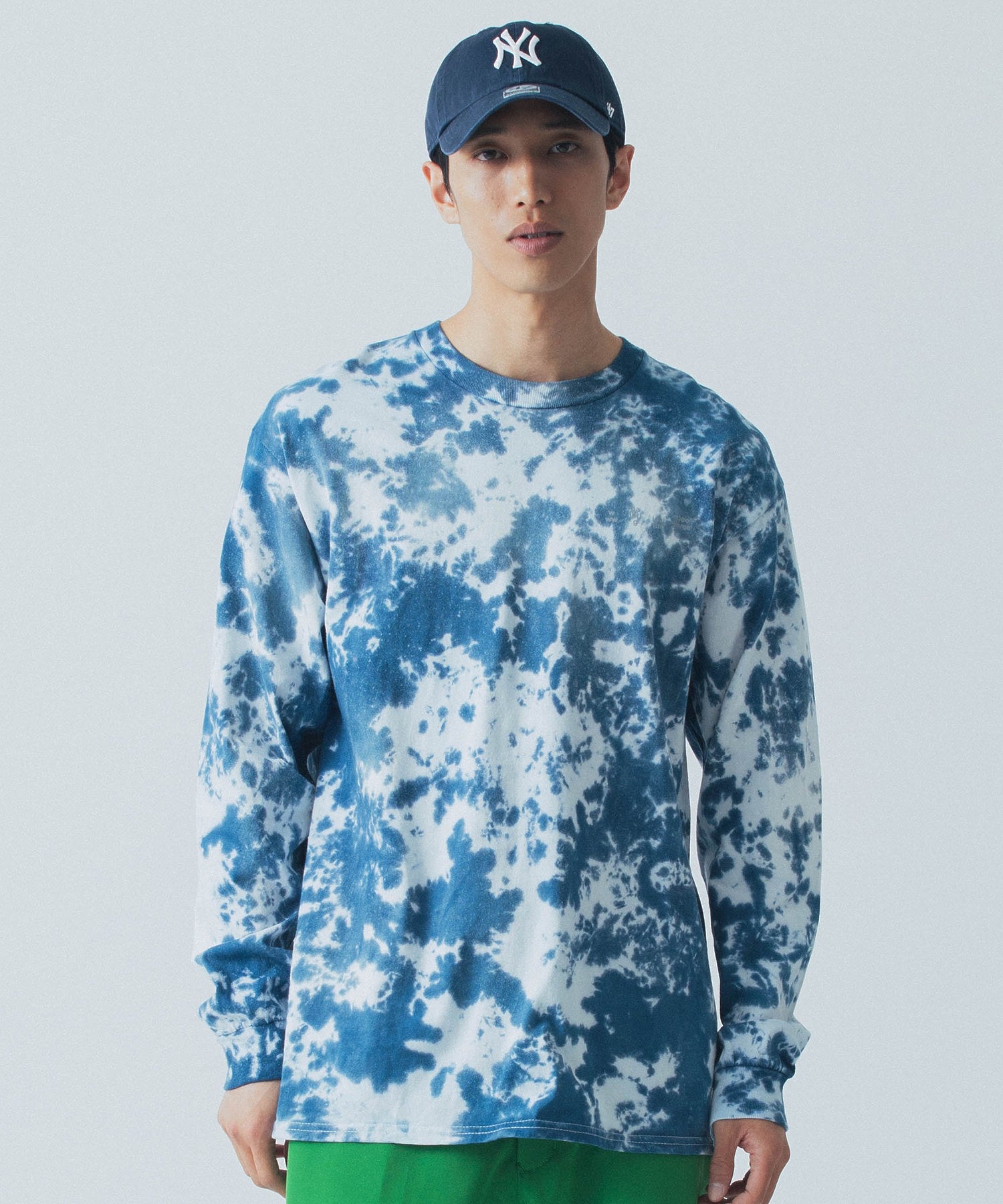 BAL/バル/LOGO TIE DYE LS TEE/BAL-2104