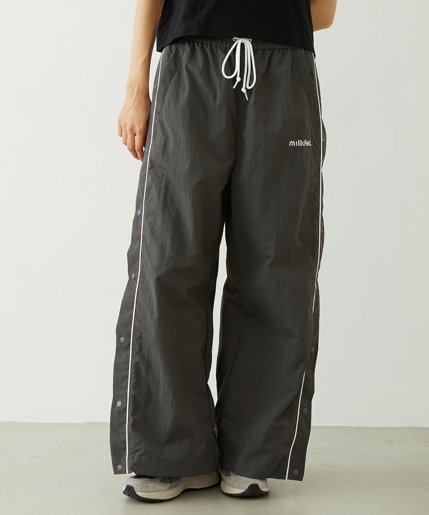 CUTOUT LOGO TRACK PANTS
