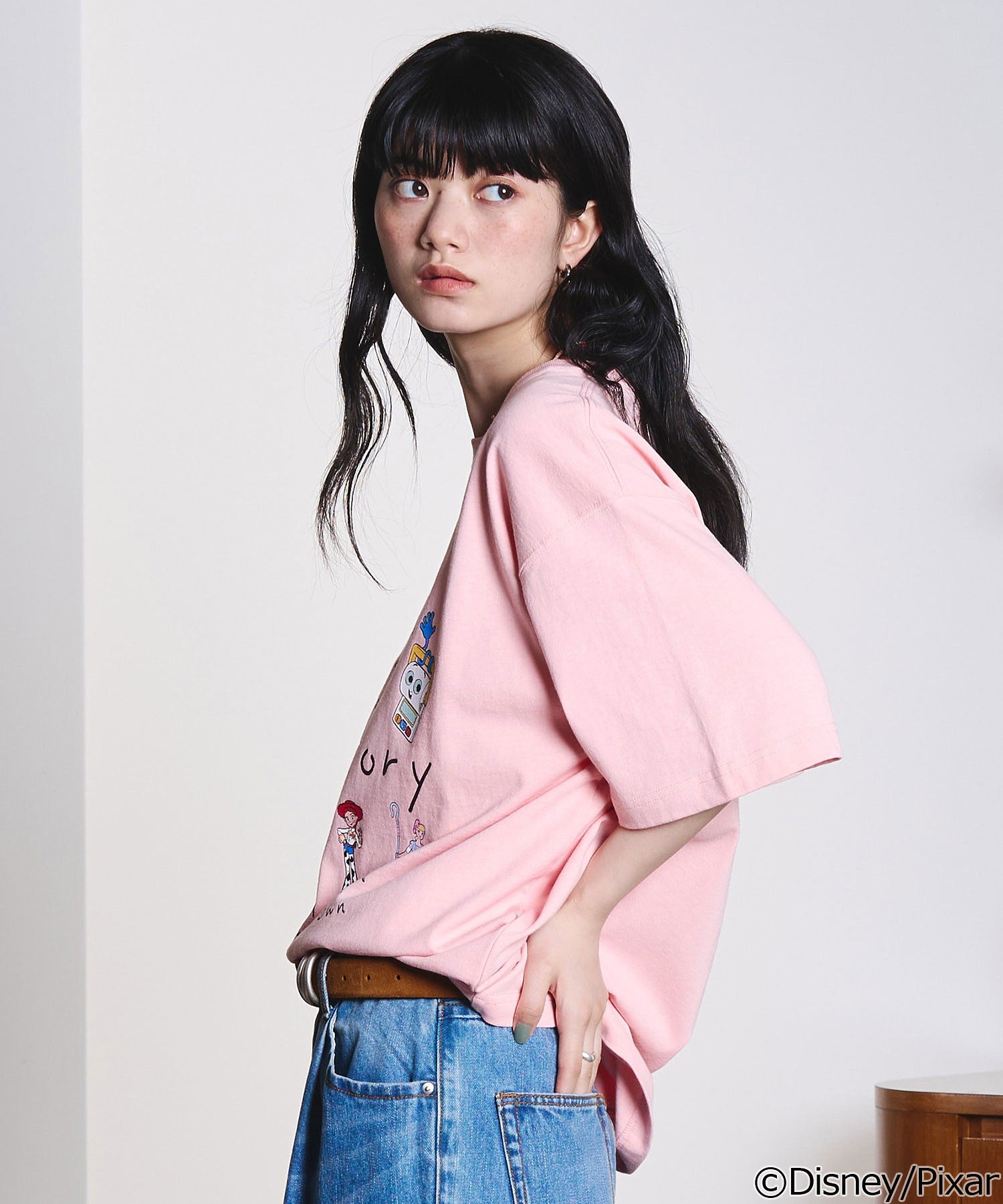 model:163cm 着用サイズ:M