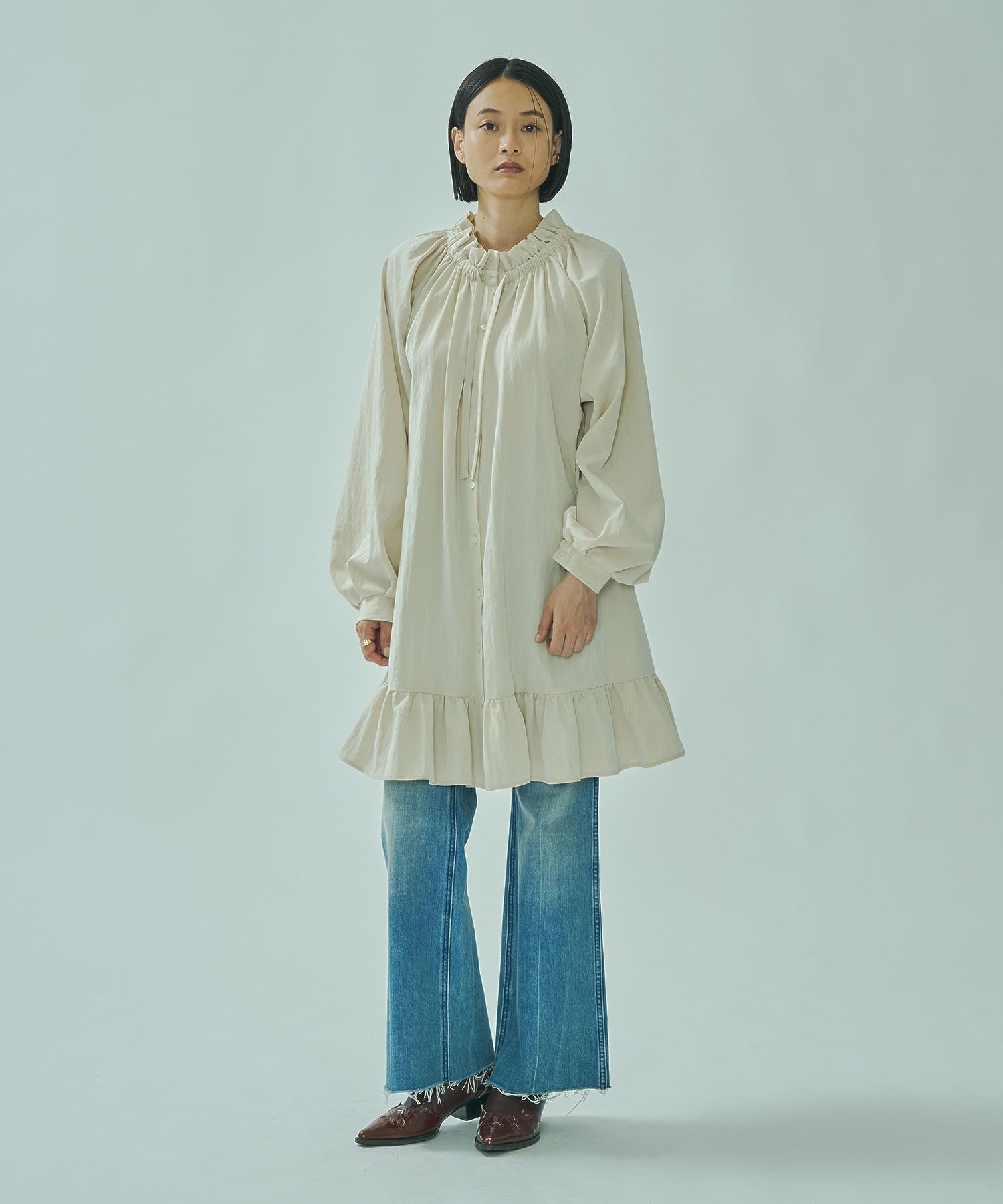 model:163cm 着用サイズ:ONE SIZE