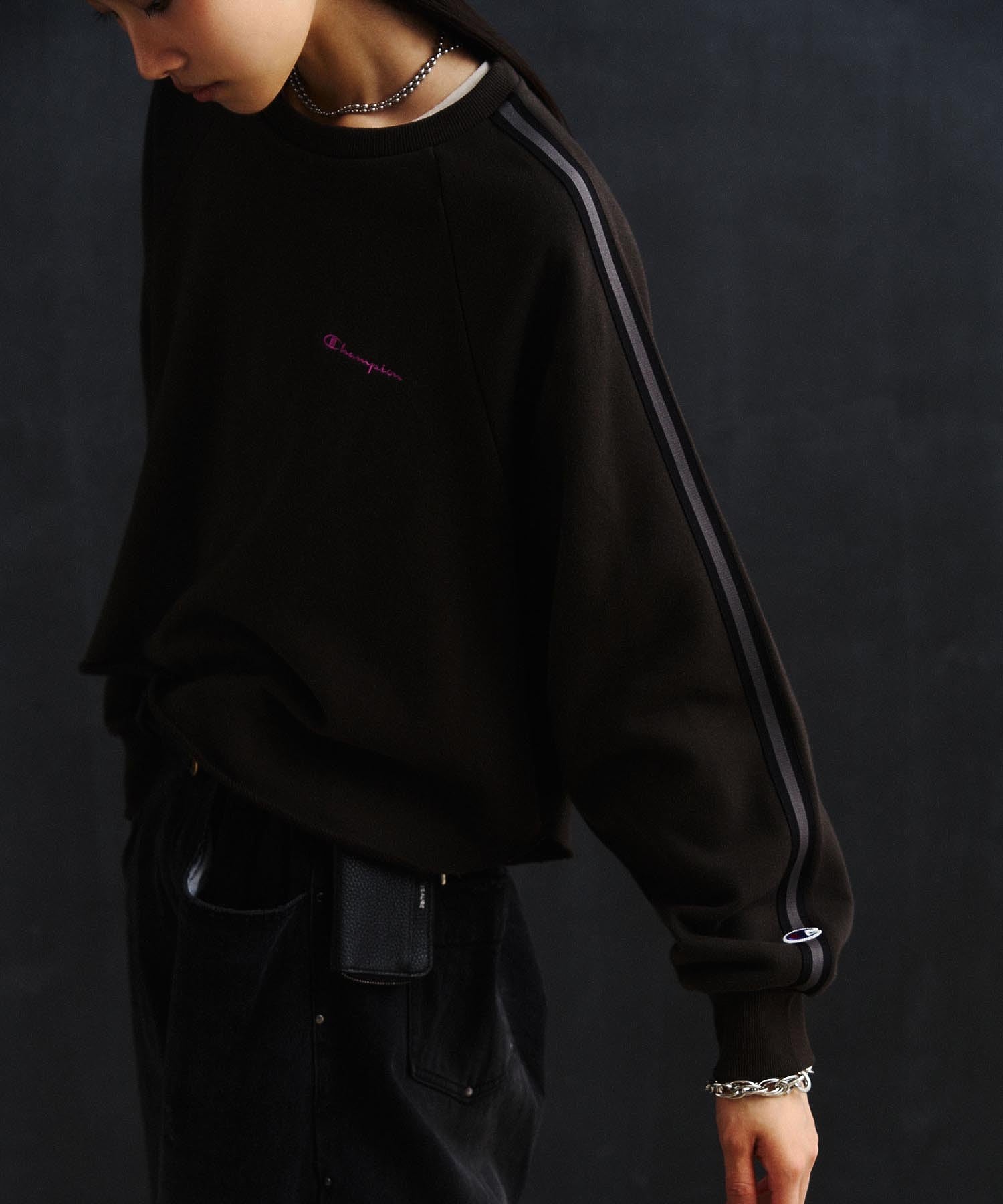 【Champion別注】SIDE LINE SWEAT