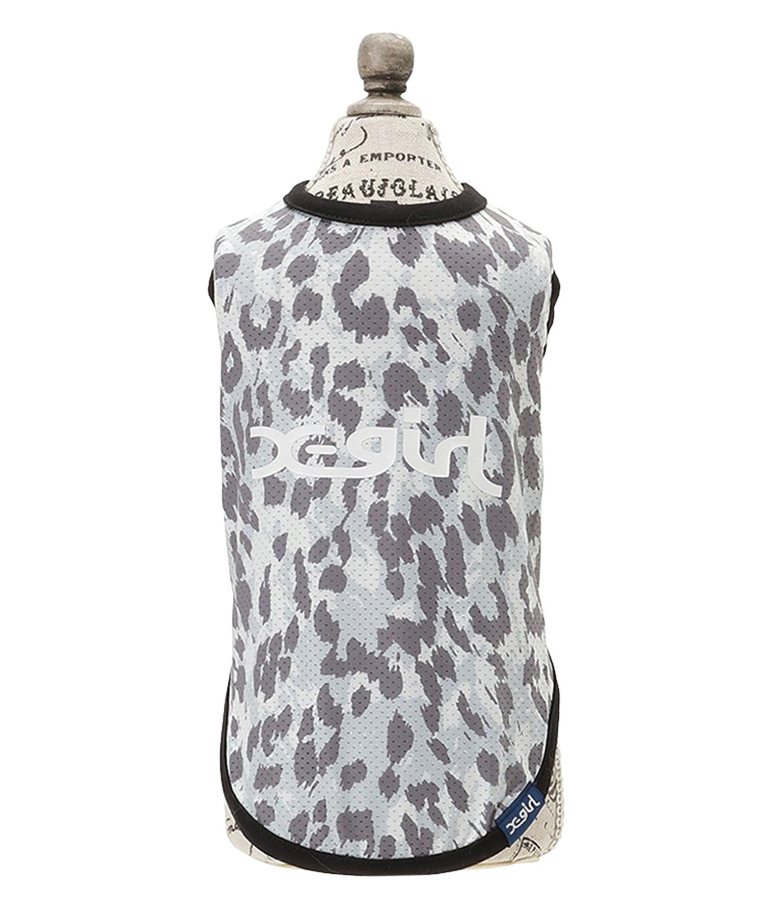 【X-girl DOGWEAR】レオパード柄メッシュタンク