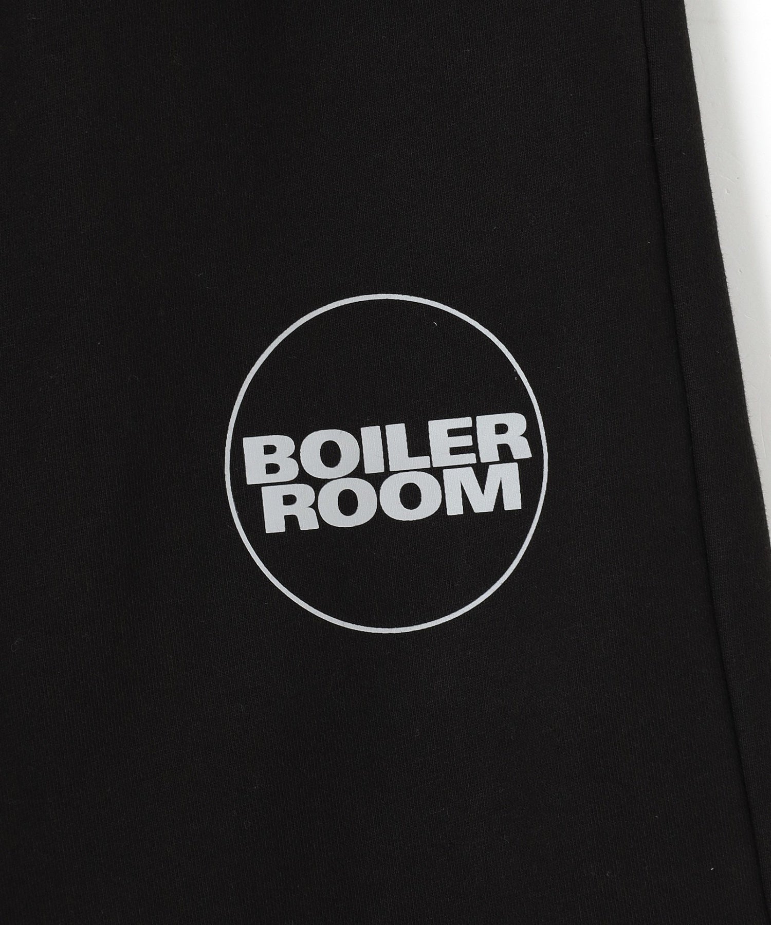 BOILER ROOM/ボイラールーム/WIDE SWEATPANT 3M AW25PT01BLK
