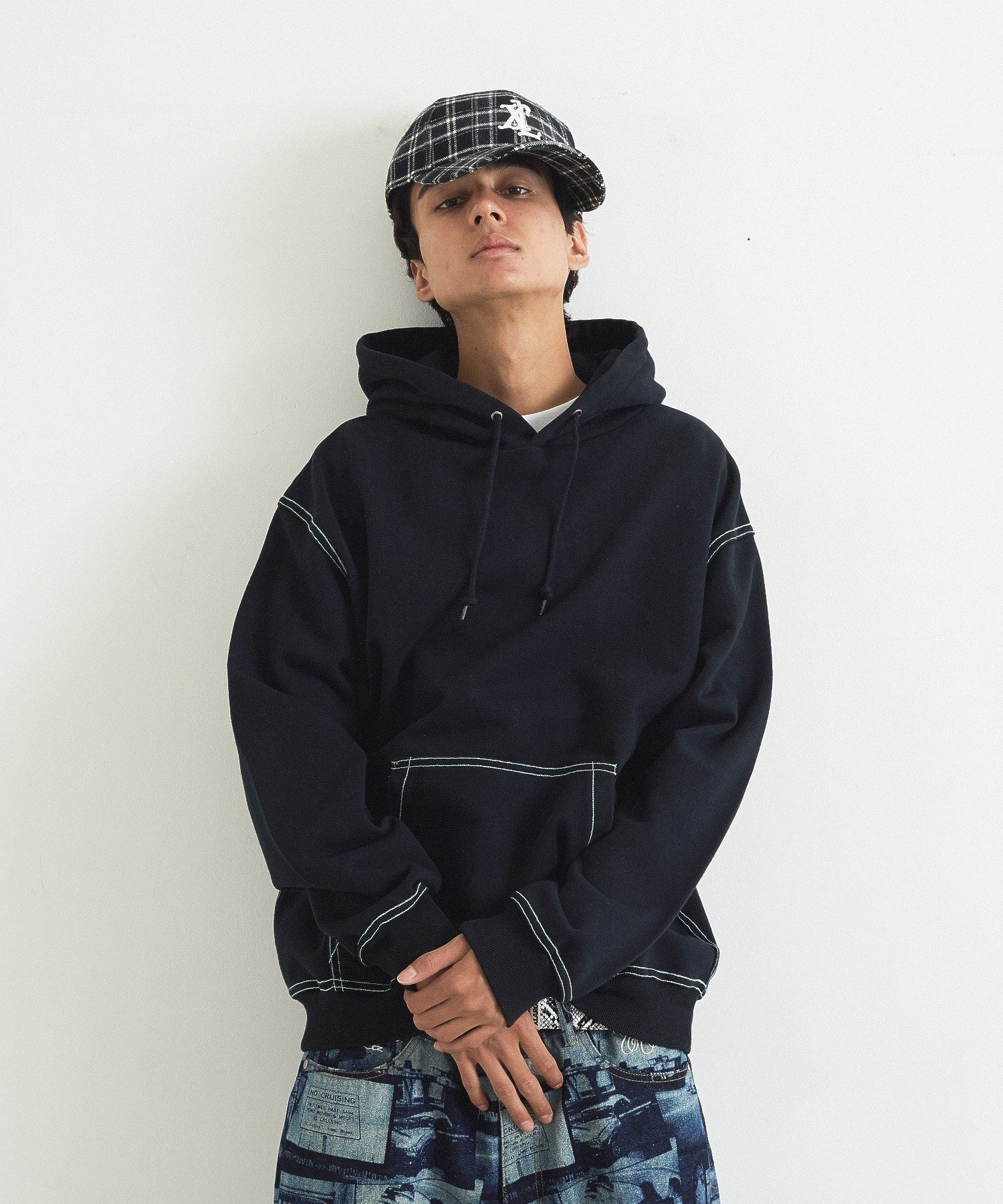 MODEL身長：183cm / 着用サイズ：Lサイズ